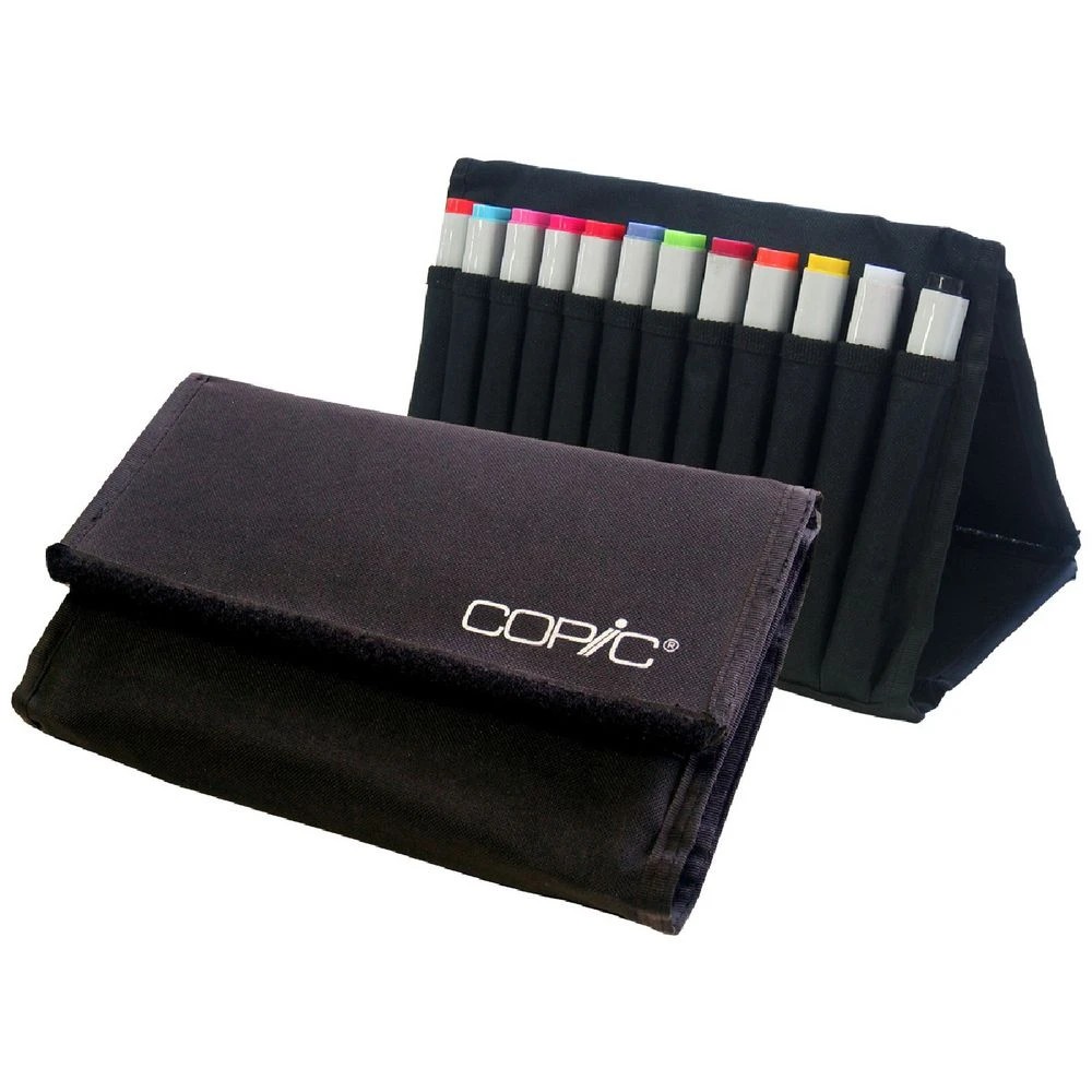 1 Copic Wallet 24 Marker Capacity Black, 1 of 1
