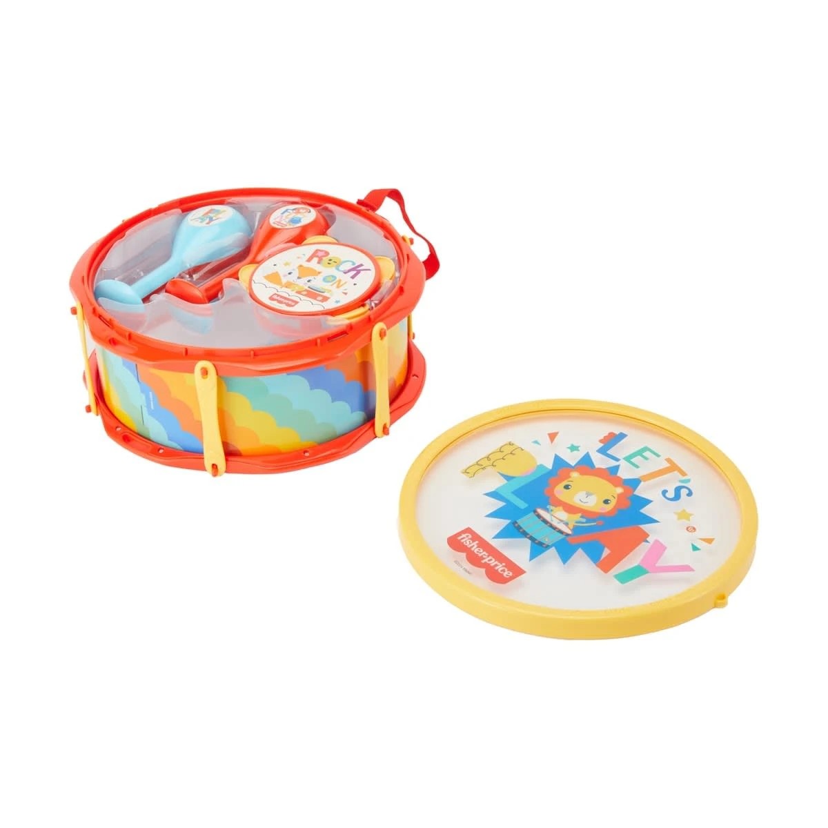 3 Fisher-Price Drum Set, 3 of 7