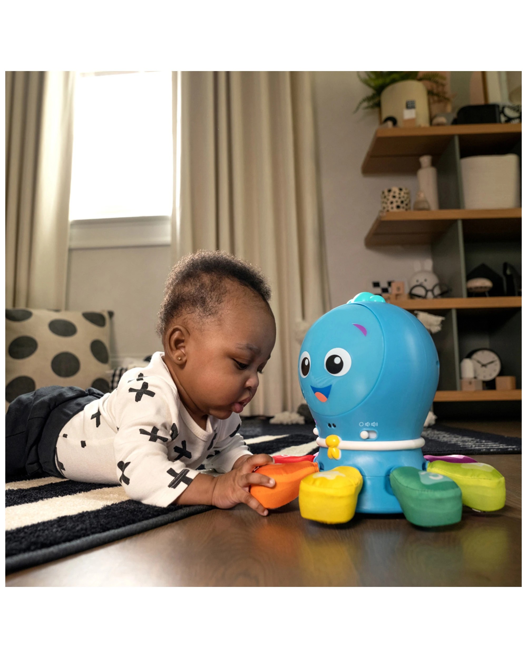 5 Baby Einstein Go Opus Go 4-in-1 Crawl And Chase Baby Toy 3m Plus 75cm Wide - Blue, 5 of 6