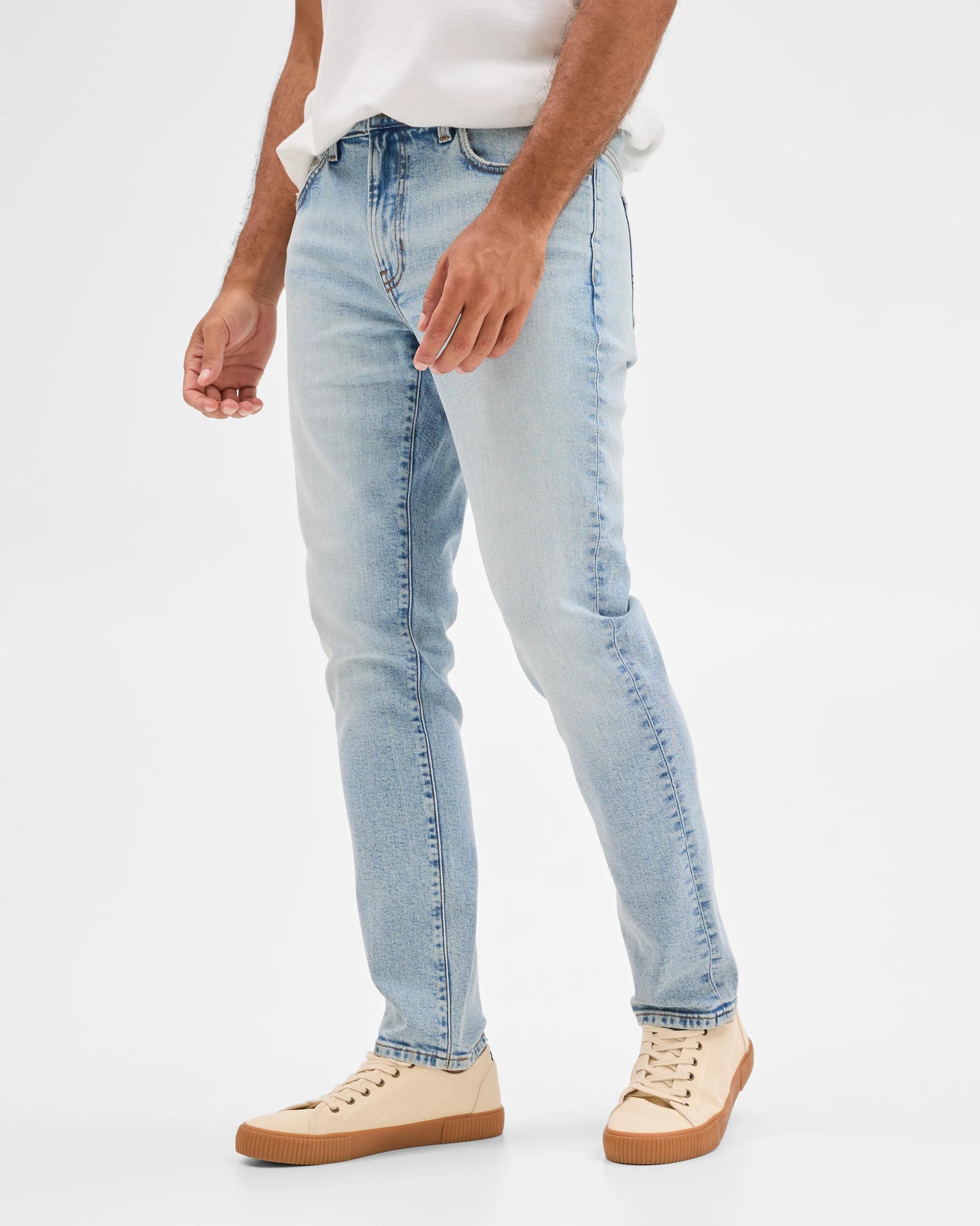 4 Target Denim Slim Fit Denim Jeans LIGHT WASH, 4 of 6