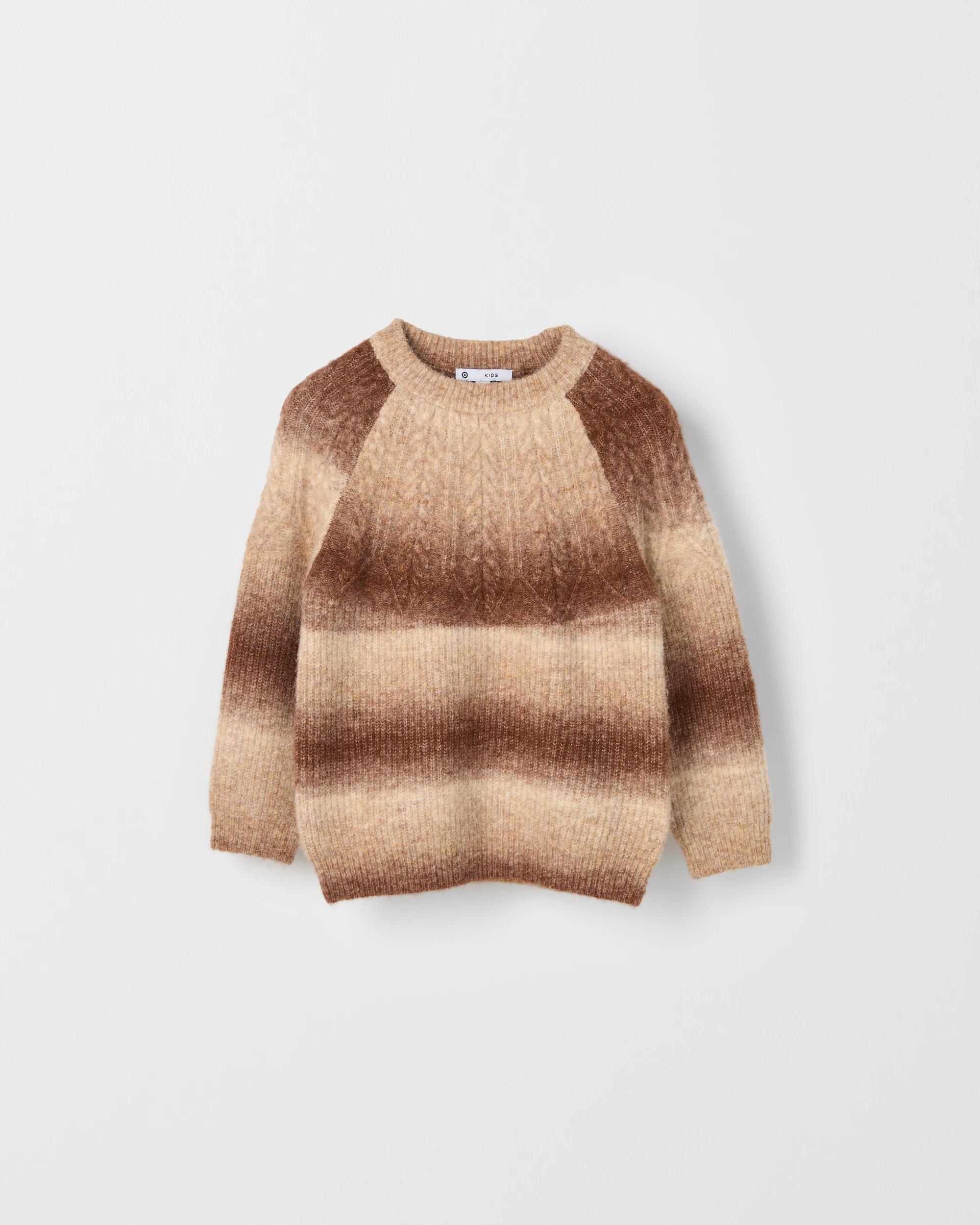 5 Target Kids Long Sleeve Knit Jumper NEUTRAL, 5 of 6