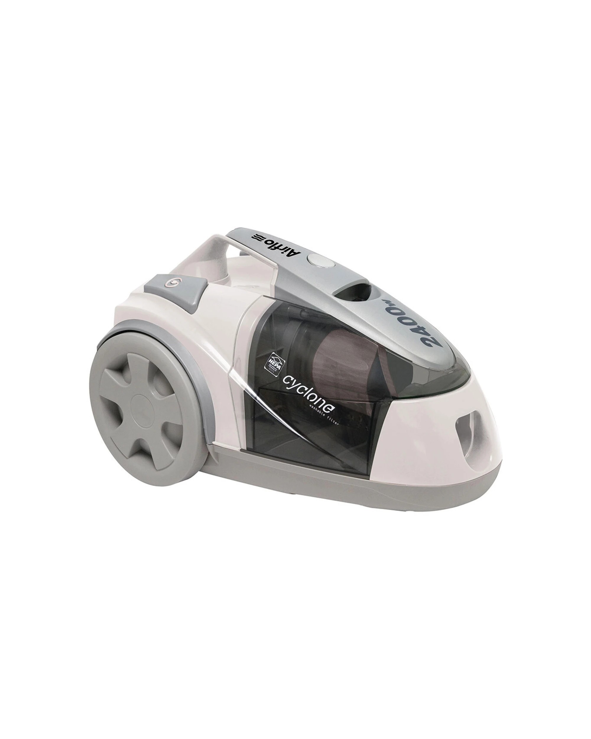 2 Airflo 2400W Bagless Corded Vacuum Cleaner with Washable HEPA Filter - White, 2 of 2
