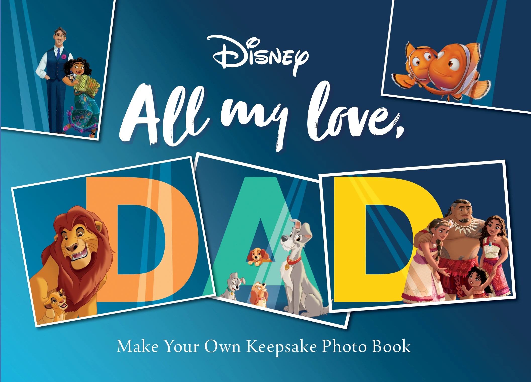1 Disney: All My Love, Dad - Make Your Own Keepsake Photo Book, 1 of 4
