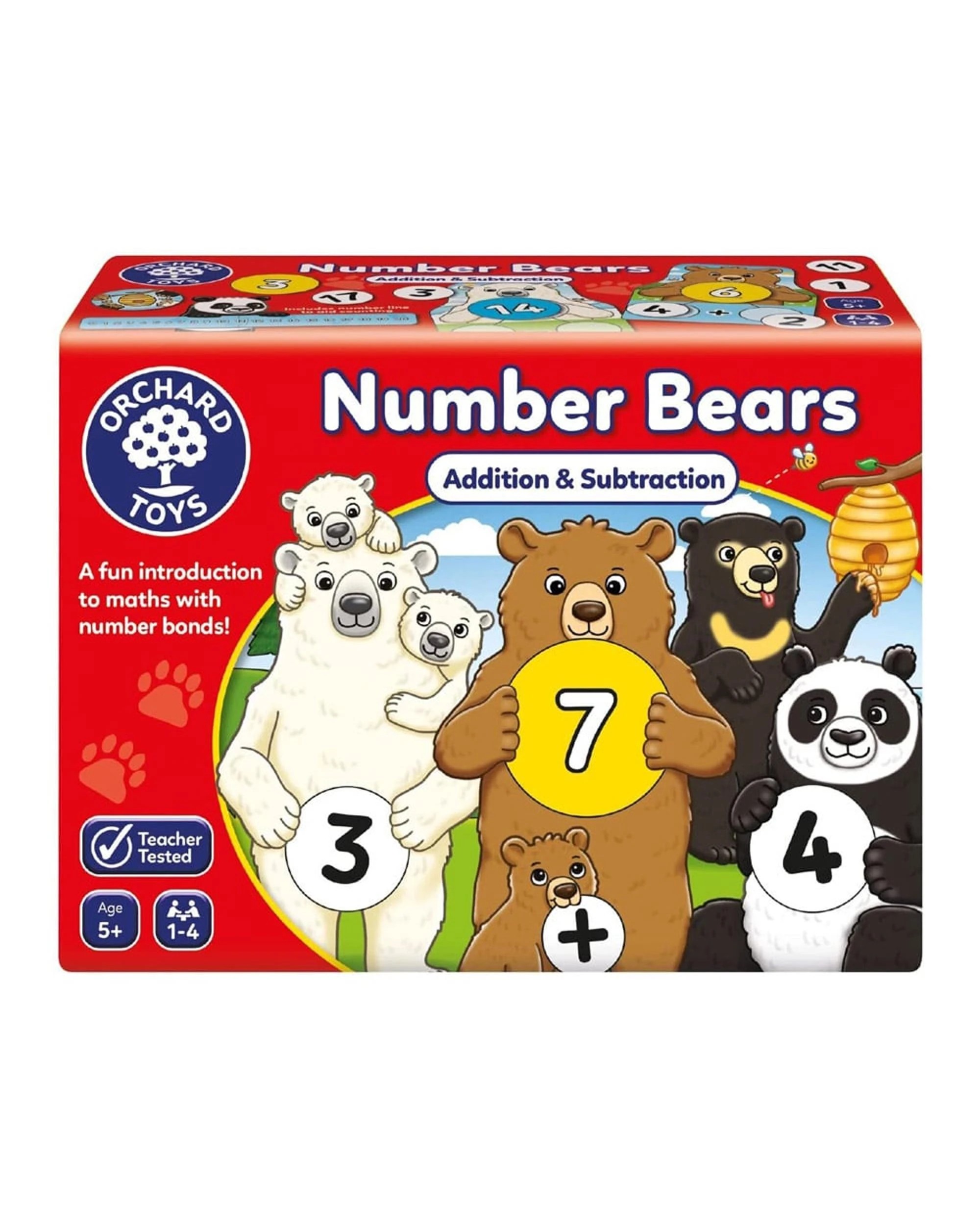 1 Orchard Toys Number Bears Board Game, 1 of 1