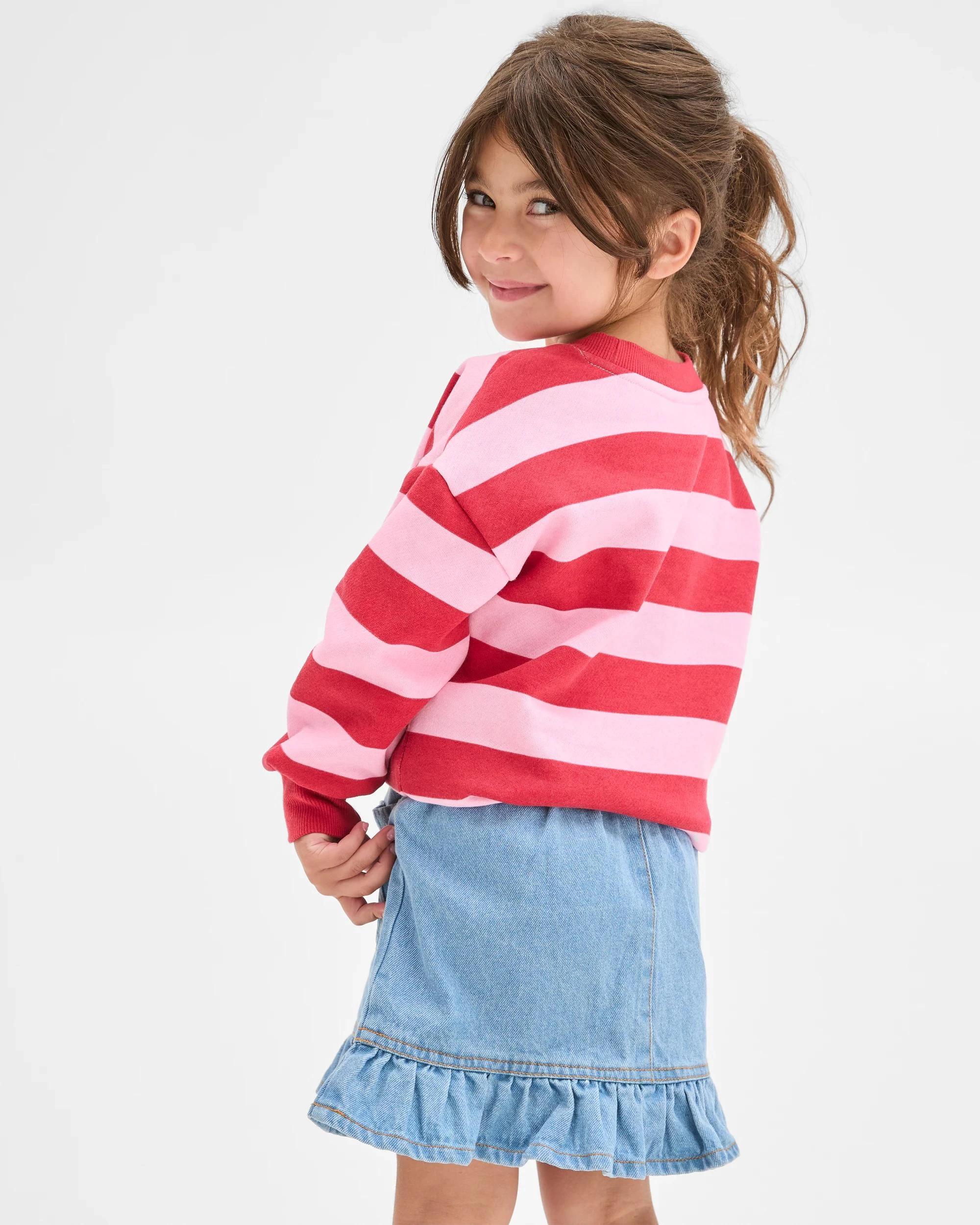 3 Hello Kitty Denim Skirt BLUE WASH, 3 of 5