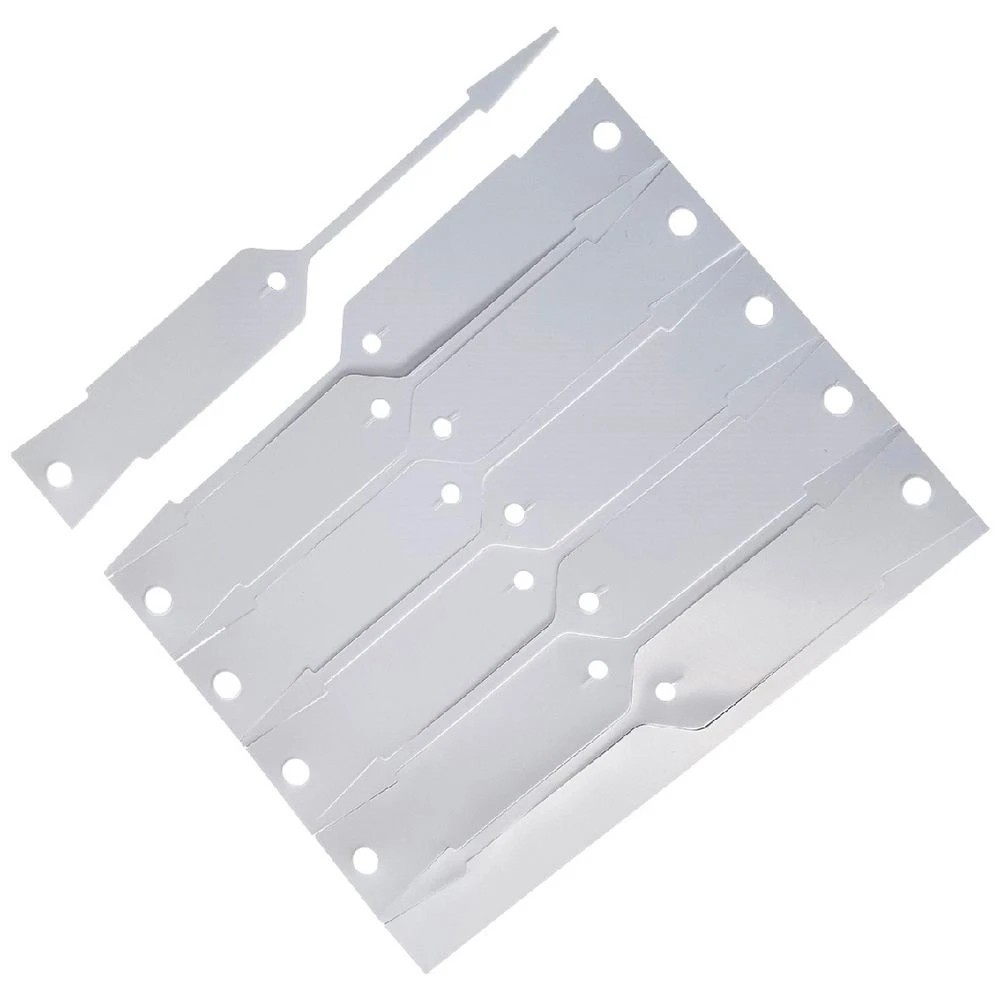 1 Disposable Vinyl Key Tags White 500 Pack, 1 of 3