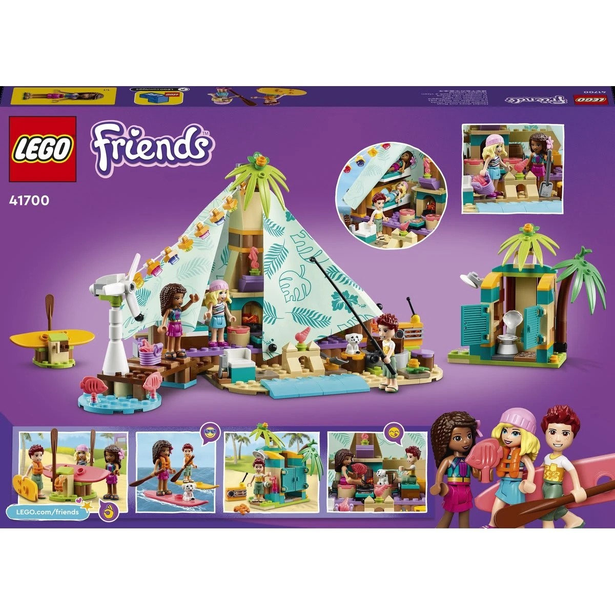 9 LEGO Friends Beach Glamping 41700, 9 of 9