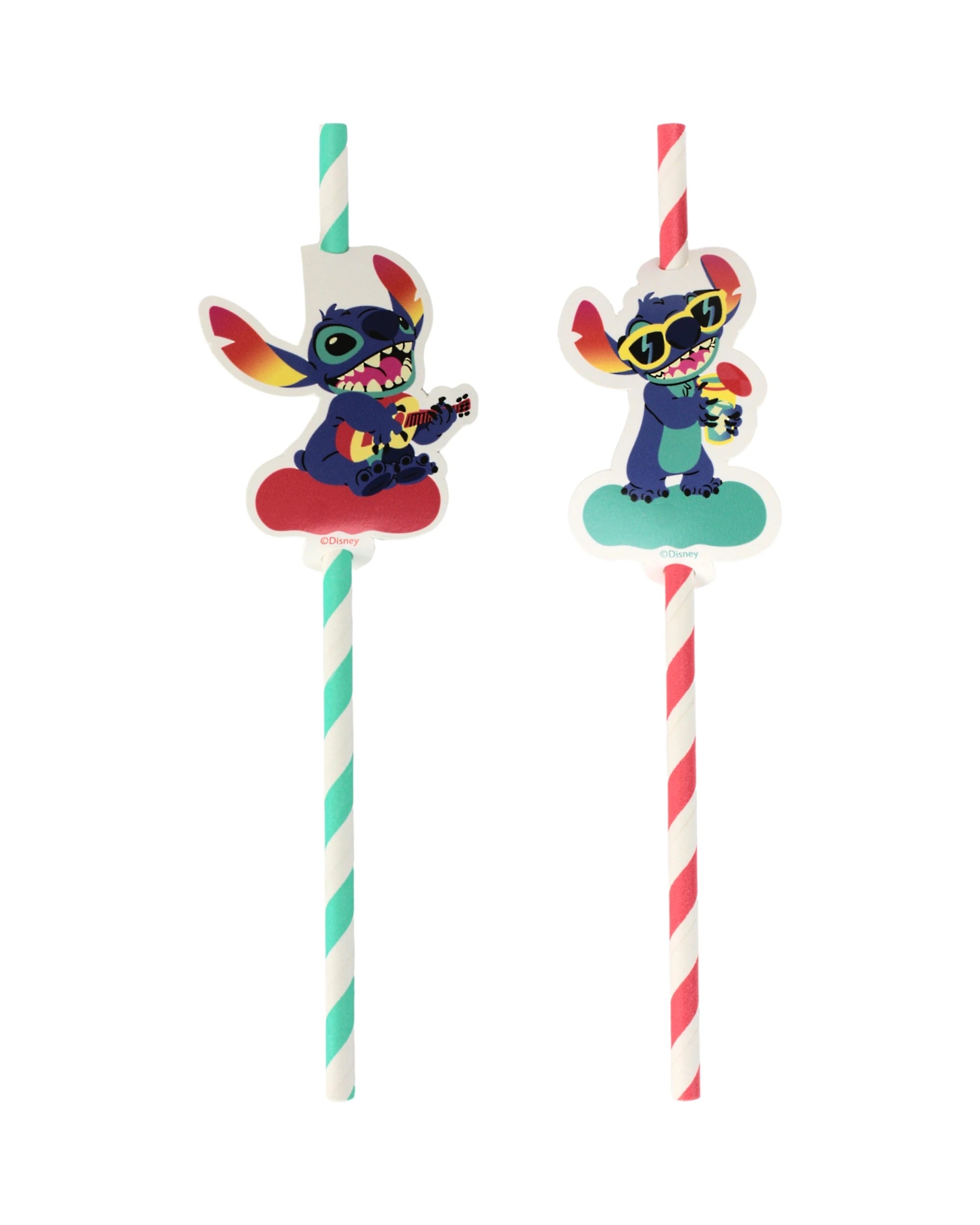 2 Amscan Inc. Lilo & Stitch Paper Straws Pack of 8, 2 of 4