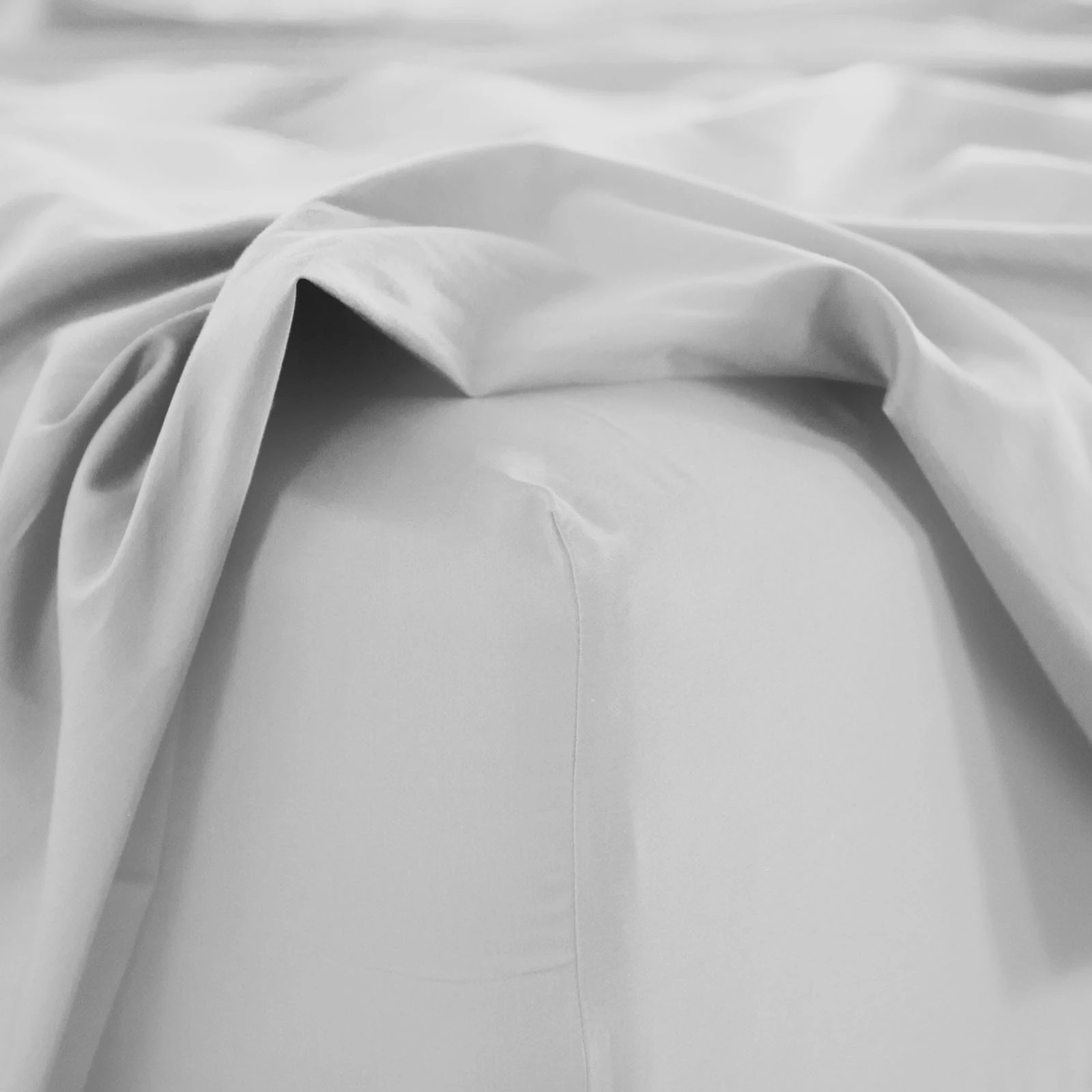 8 Royal Comfort Balmain 1000TC Bamboo Cotton Sheet Pillowcase Set Hotel - King Bed - Grey, 8 of 8