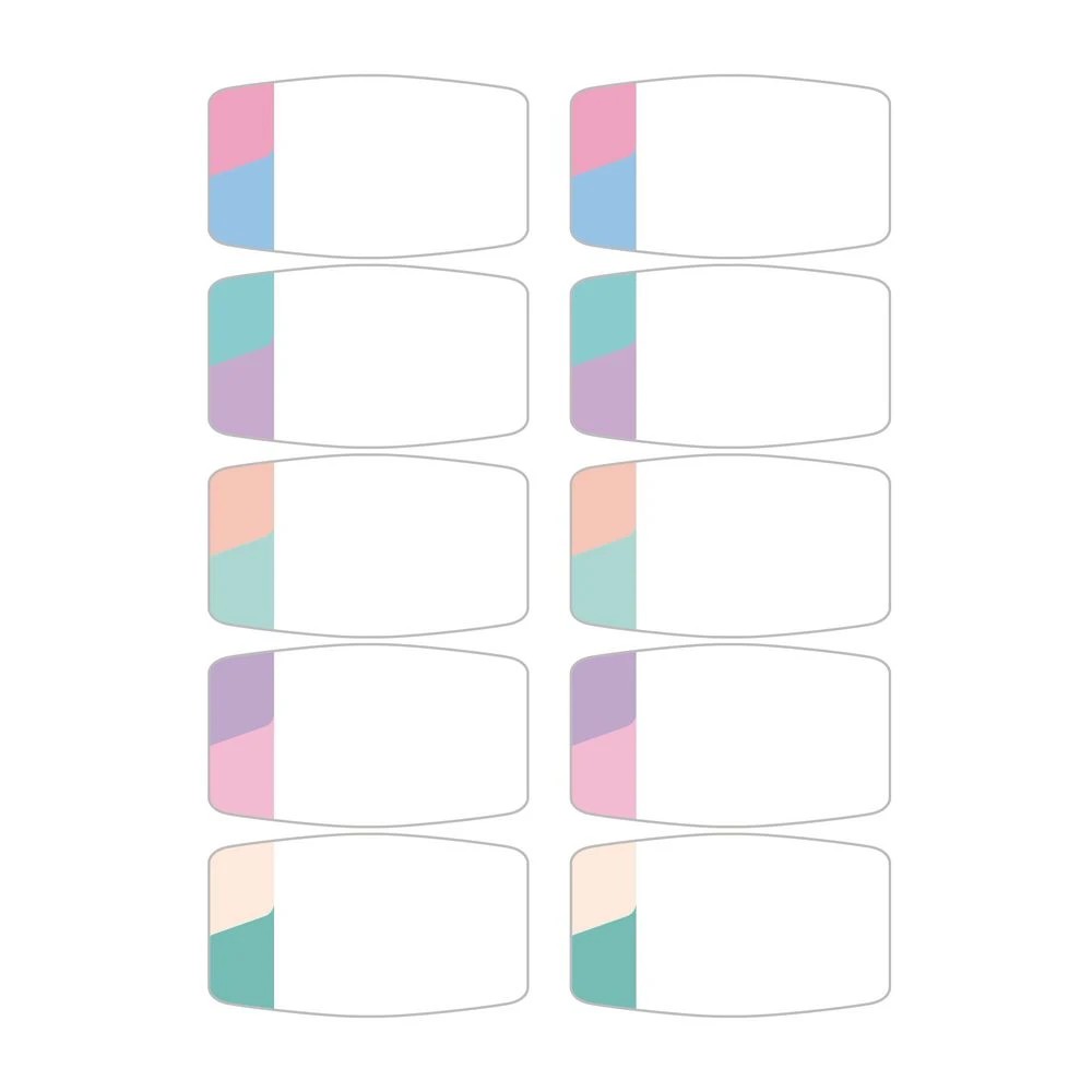 3 Avery 10UP Durable Storage Labels Pastel 5 Sheets, 3 of 6