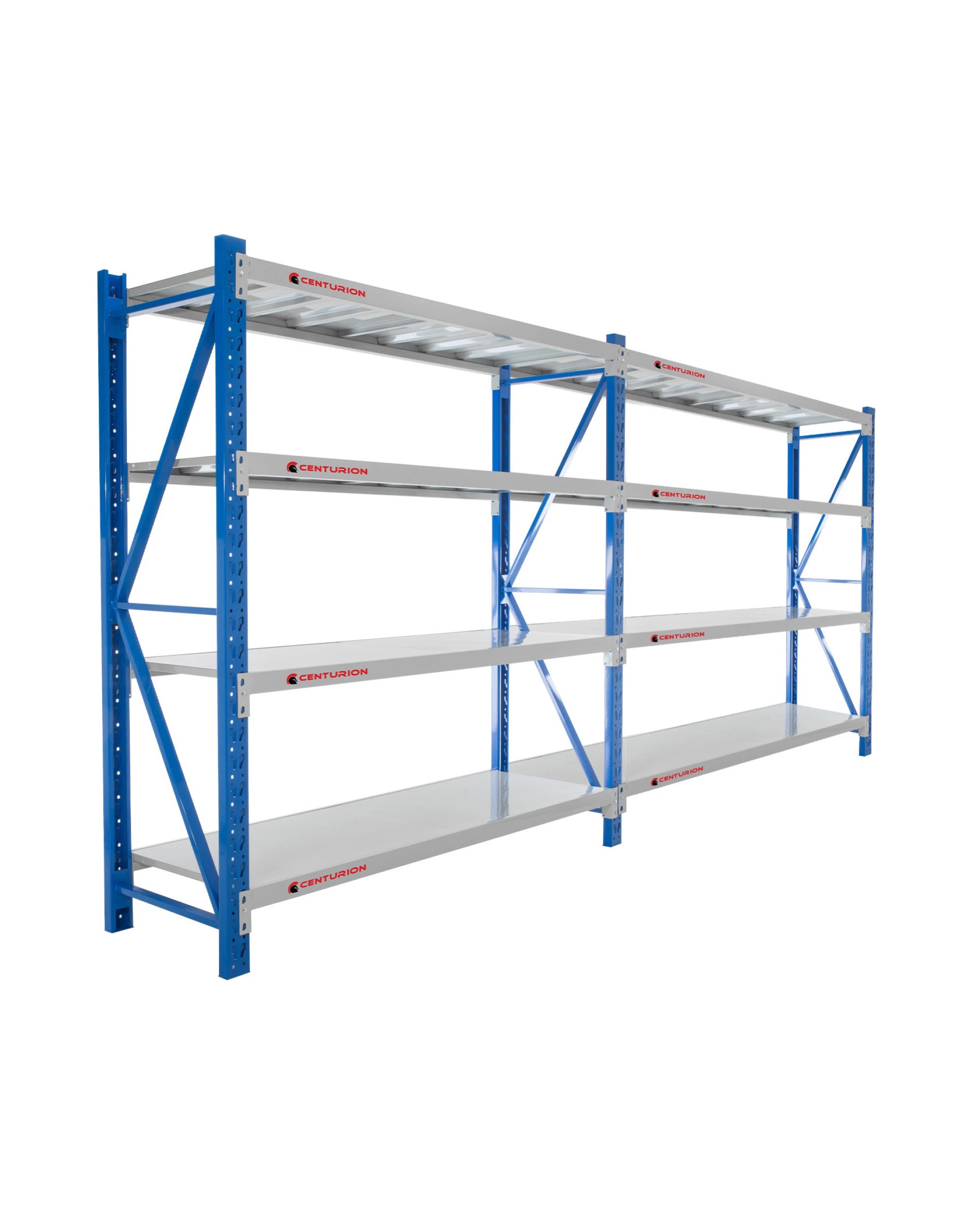 1 Centurion Pro 2 Bay 3M Wide Garage Storage Steel Rack Warehouse Long Span Shelving, 1 of 10