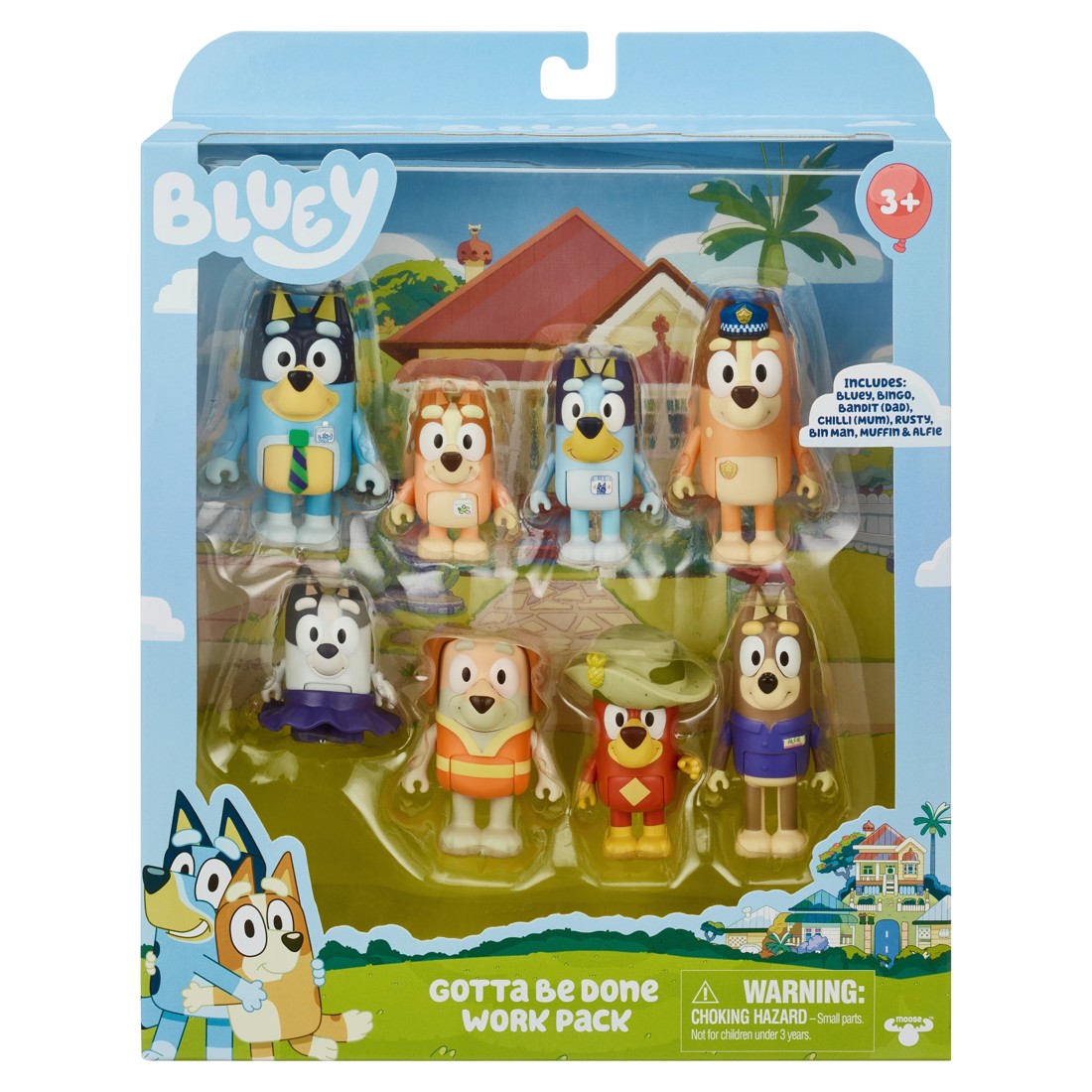 1 Bluey Series 9 Gotta Be Done Work Exclusive Pack, 1 of 6