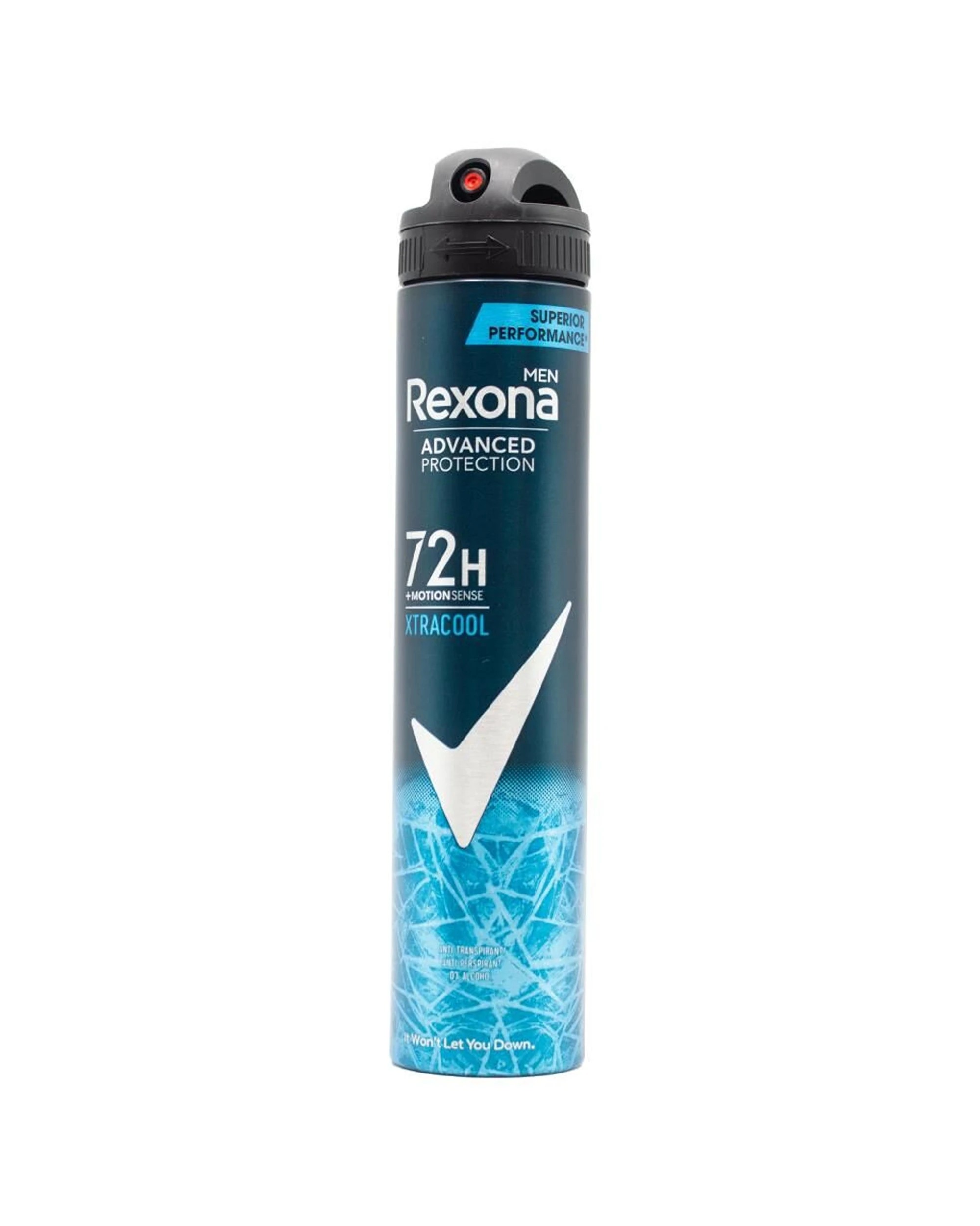 2 Rexona 6PK Men Antiperspirant Deodorant Spray 200ml 72H Protection Xtracool - Blue, 2 of 5
