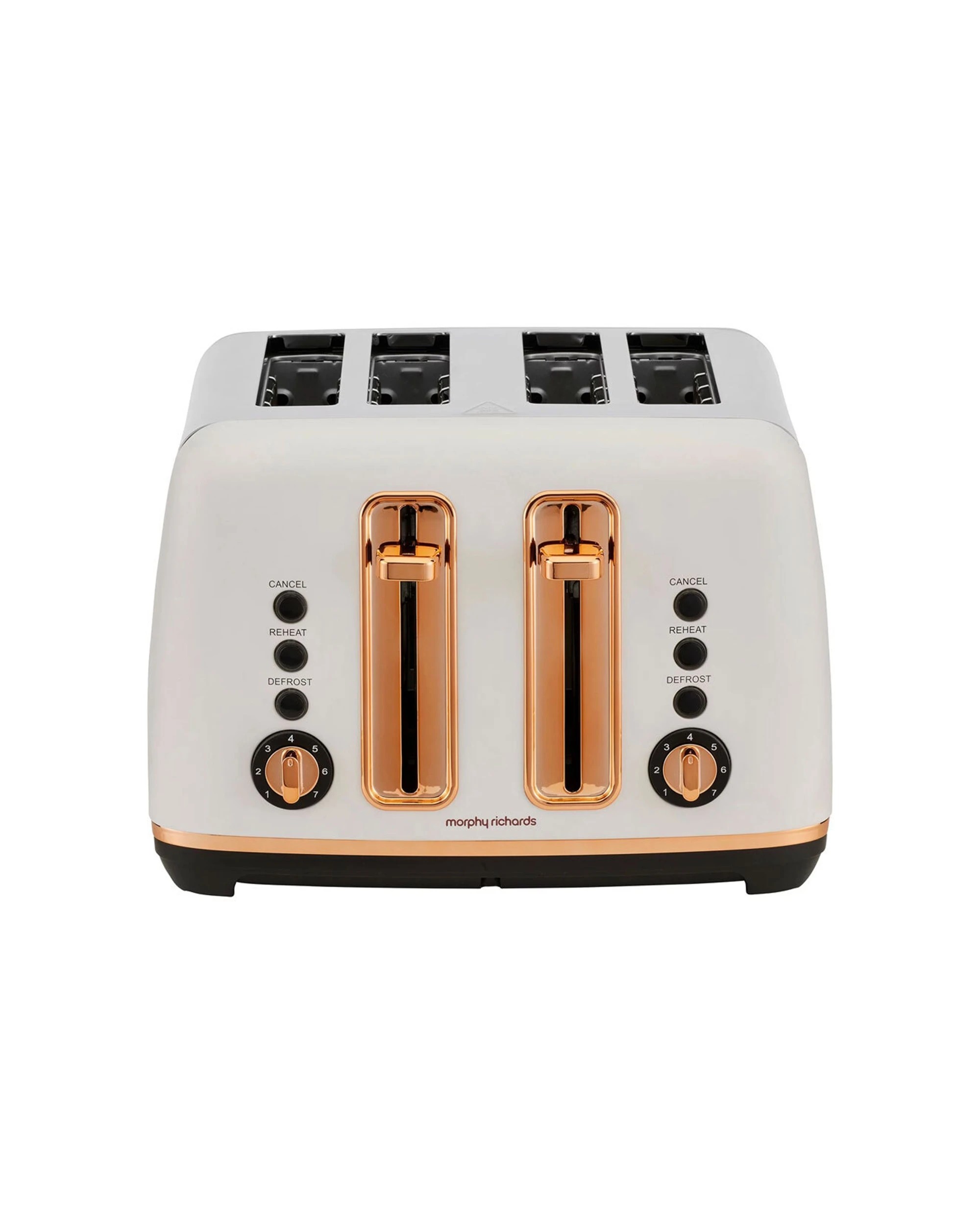 1 Morphy Richards Ascend 4 Slice Bread Toaster Home/kitchen Rose Gold - White, 1 of 8
