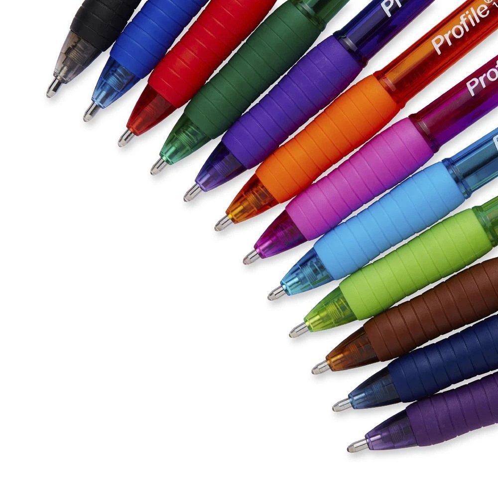 3 Paper Mate Profile Retractable Ballpoint Pens Fashion 12 Pack, 3 of 4