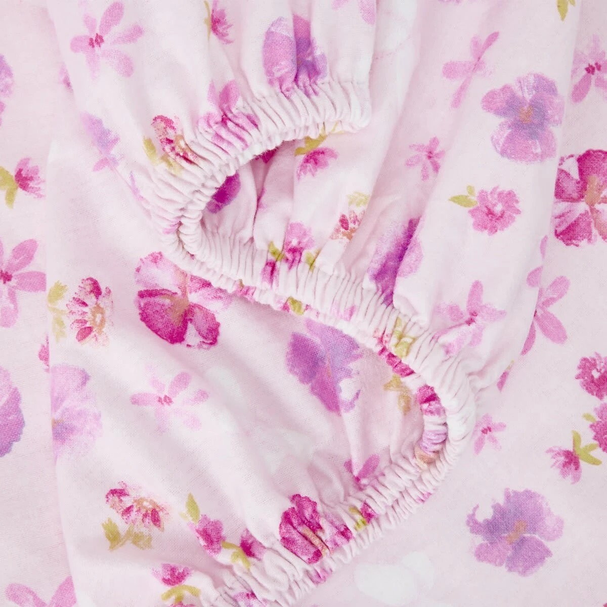 3 Floral Butterfly Cotton Flannelette Sheet Set - Single Bed, 3 of 7