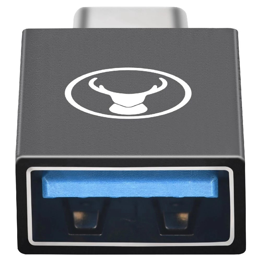 2 Bonelk USB-C to USB-A Compact Adapter Black, 2 of 6