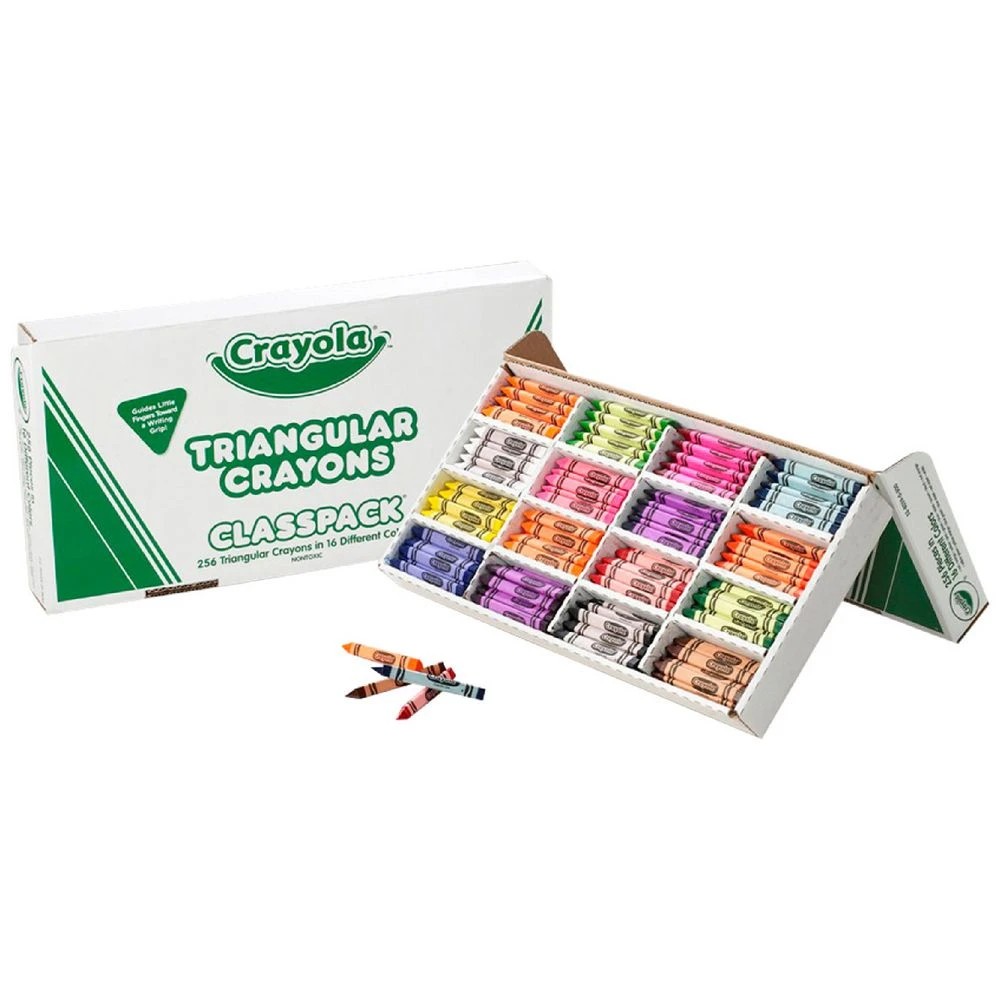 1 Crayola Triangular Crayon 256 Classpack, 1 of 1