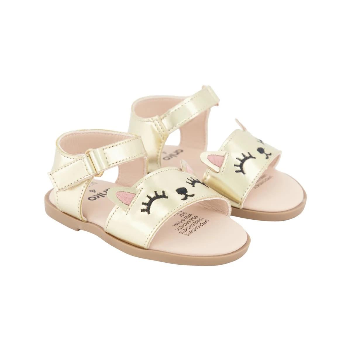 2 Baby Novelty Sandals Cat, 2 of 3