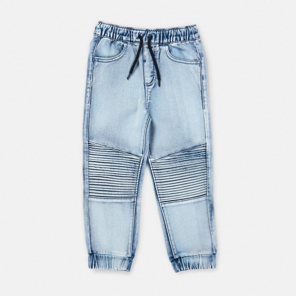 9 Moto Denim Jeans LIGHT WASH, 9 of 10
