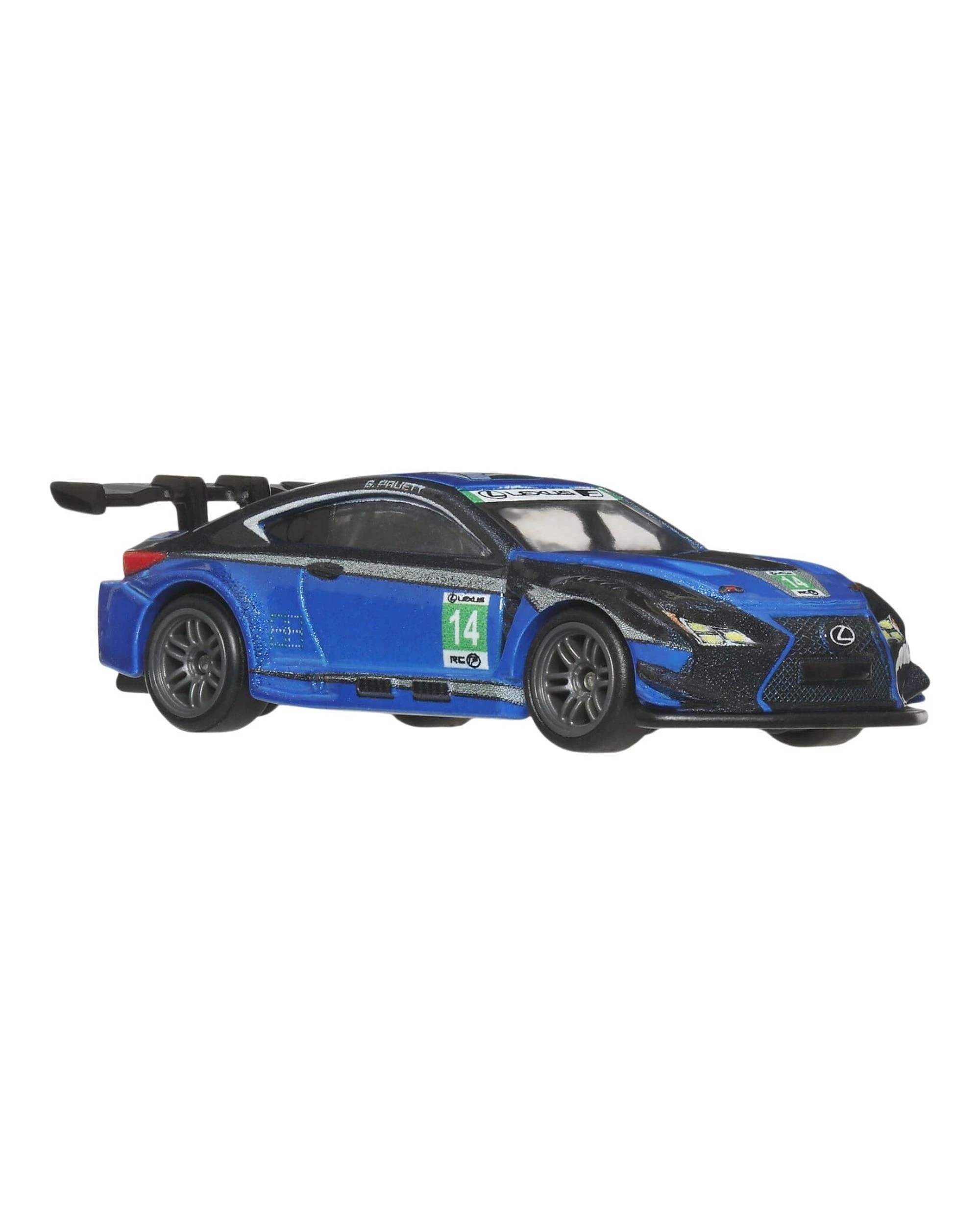 3 Hot Wheels Premium Aero Styles Lexus RC F GT3 Diecast Vehicle, 3 of 7