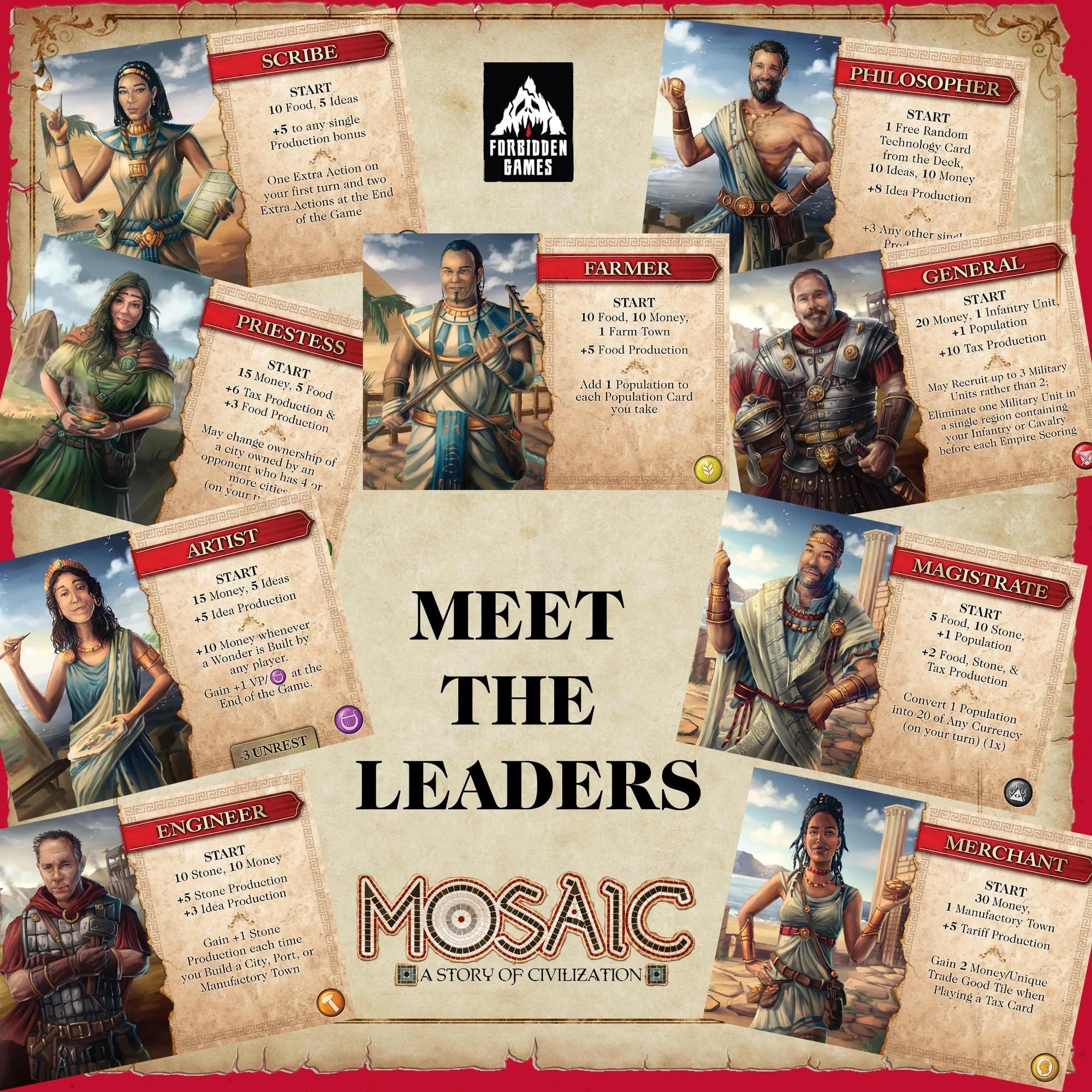 3 Mosaic: A Story of Civilization Board Game, 3 of 3