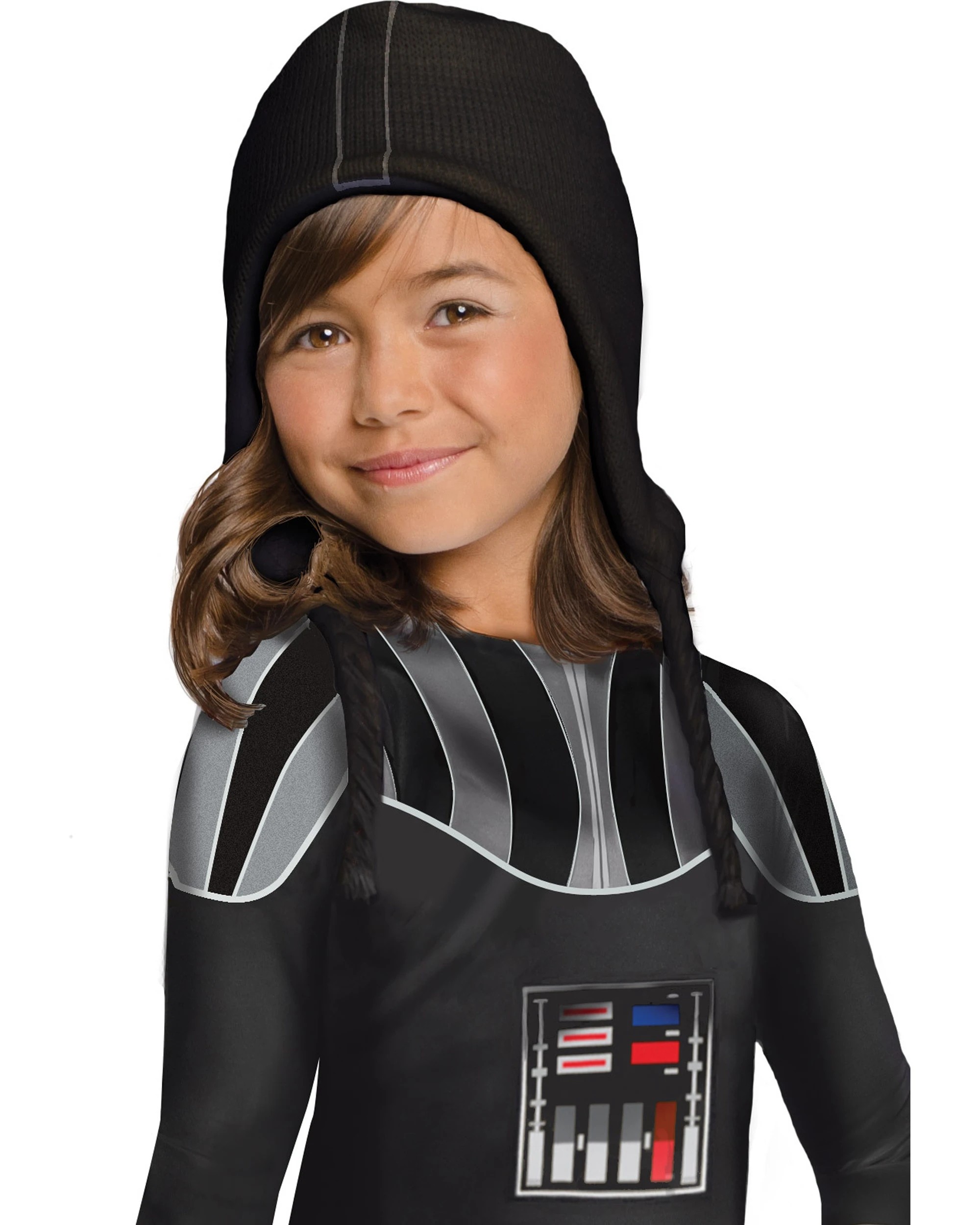 2 Star Wars Darth Vader Girl Dress Up Costume Size M - Black, 2 of 3