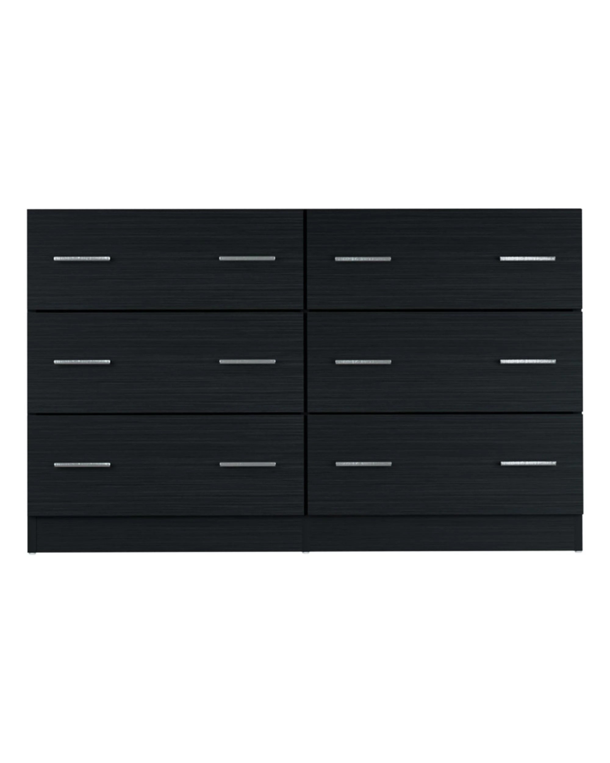 3 Artiss 6 Chest of Drawers - Black, 3 of 8