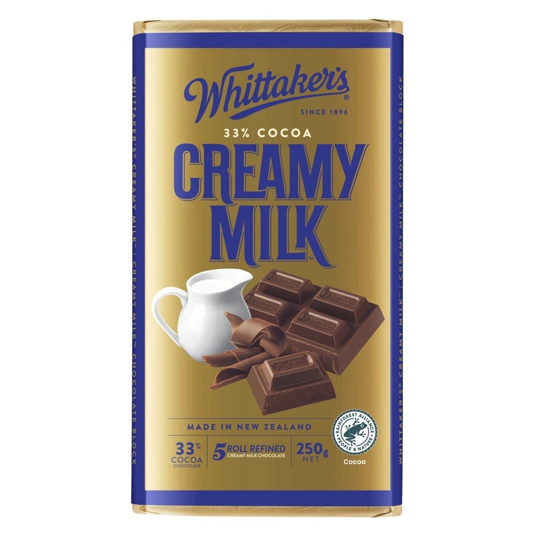 1 Whittaker's Creamy Milk Chocolate 250g, 1 of 2