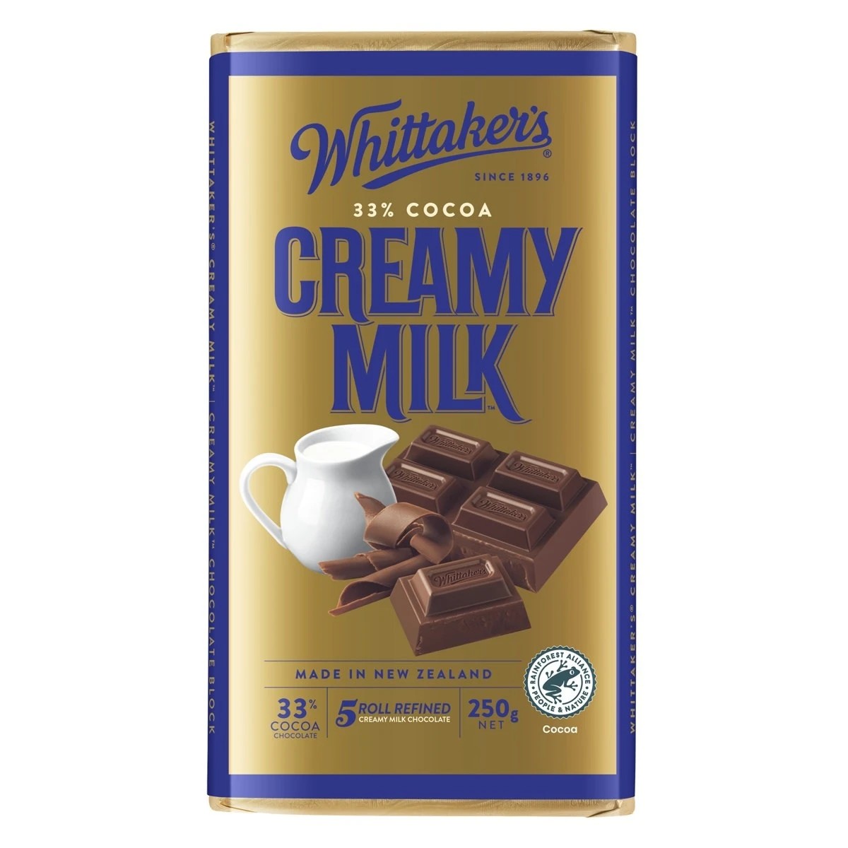 1 Whittaker's Creamy Milk Chocolate 250g, 1 of 2