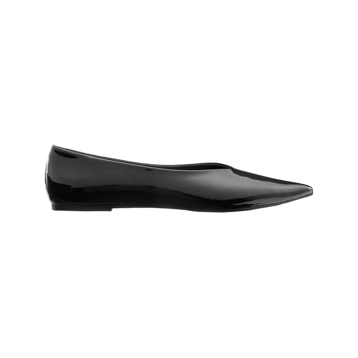1 Pointed Toe Flats Black, 1 of 3