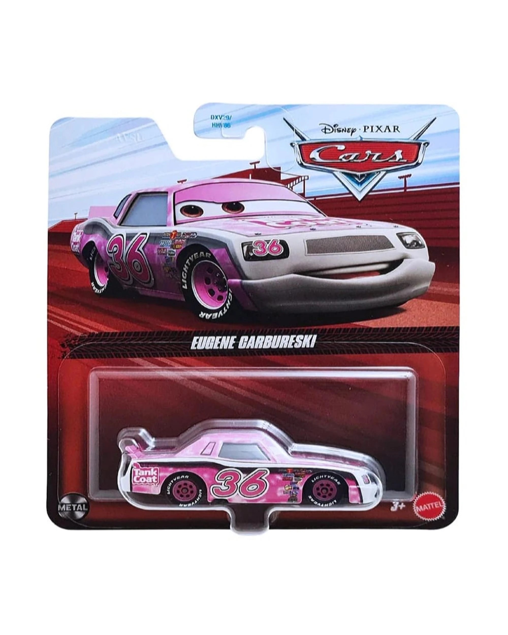 1 Mattel Disney Pixar Cars Eugene Carbureski Diecast Car - Pink, 1 of 1