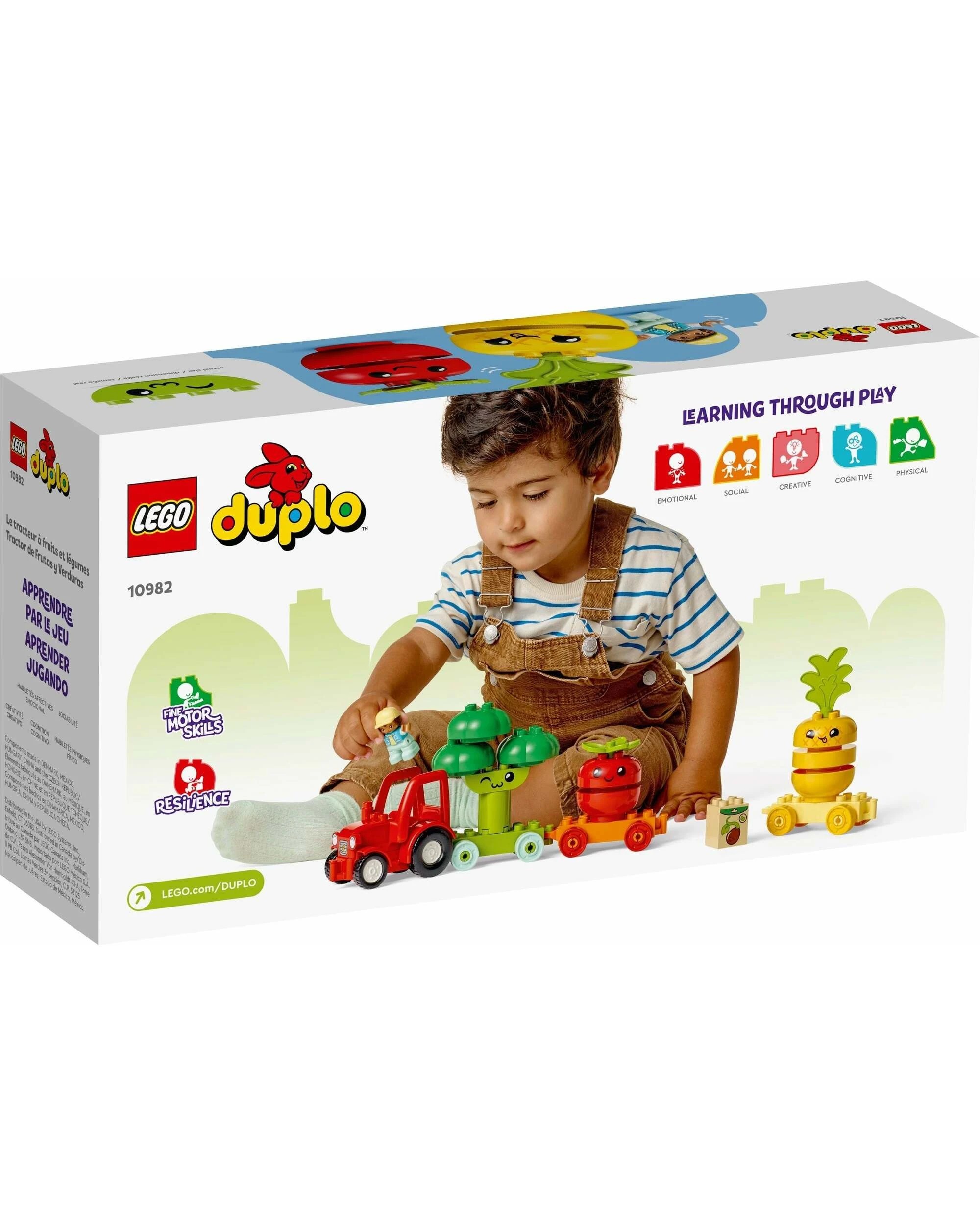 4 LEGO DUPLO My First Fruit and Vegetable Building Toy, 4 of 5