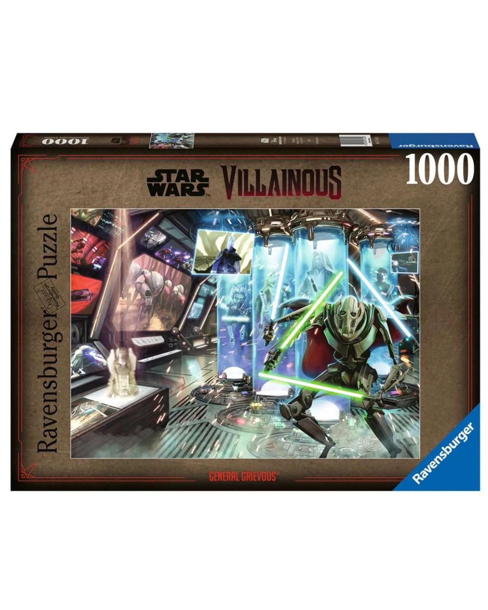 1 Ravensburger Star Wars Villainous General Grievous 1000 Piece Jigsaw Puzzle, 1 of 1