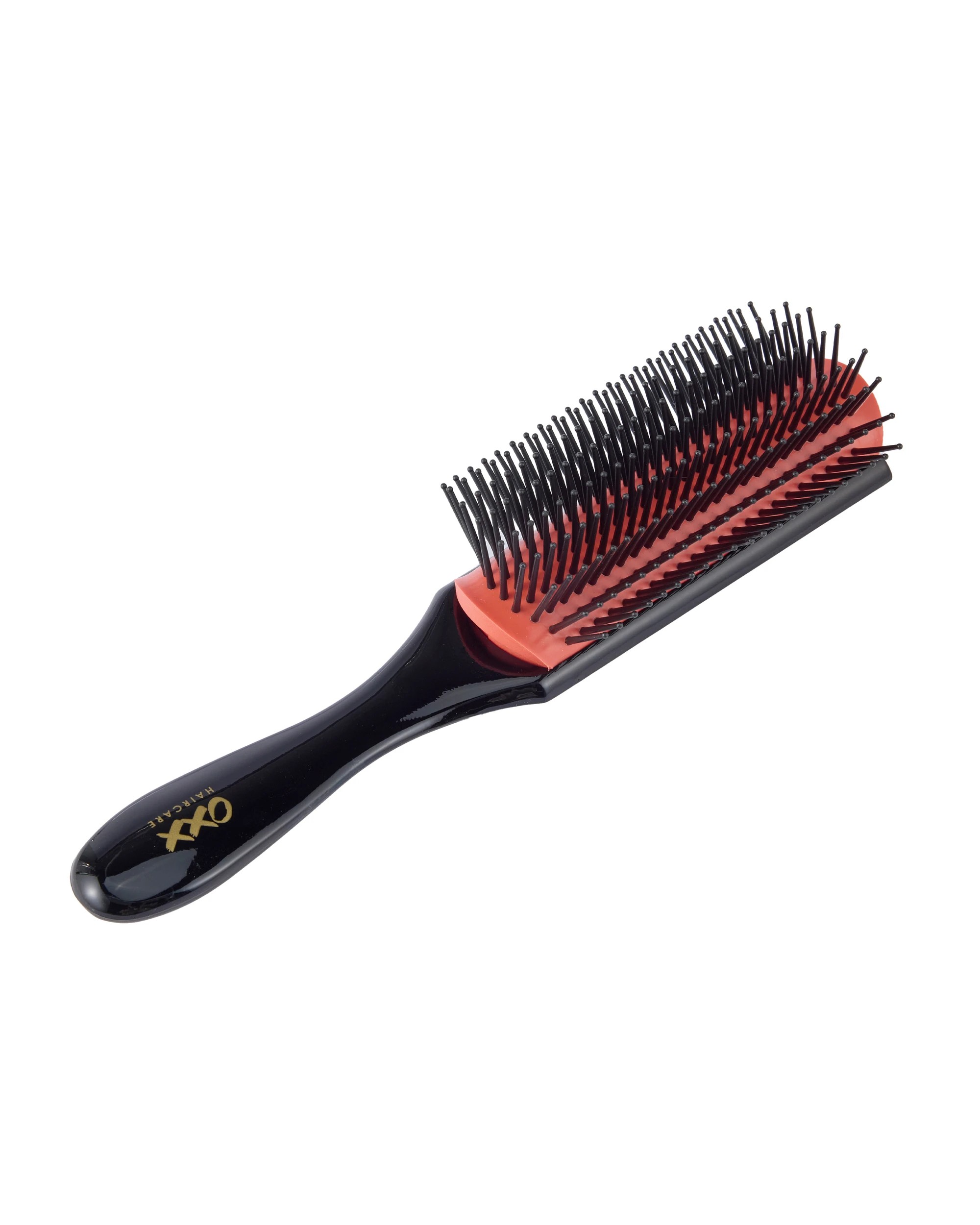1 OXX Haircare Curl Defining Brush - Black and Orange, 1 of 4
