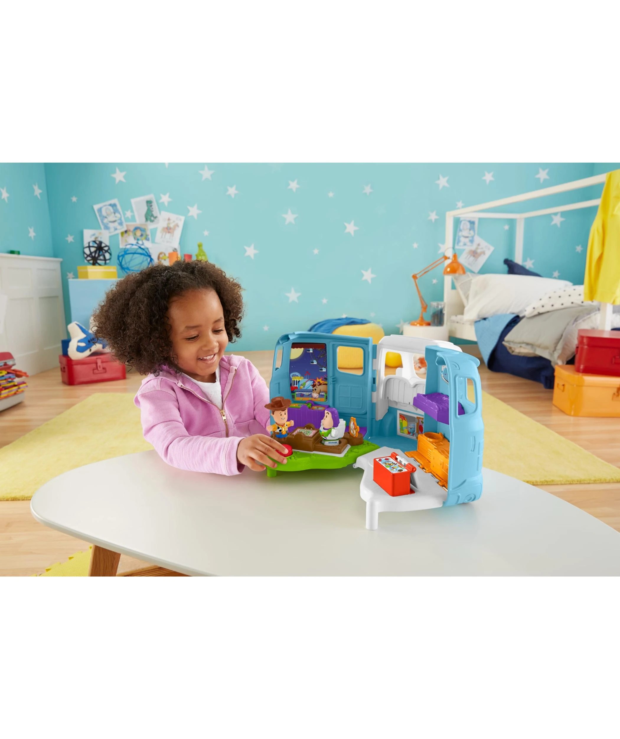 2 Fisher-Price Fisher - Price Little People Disney & Pixar Toy Story RV Adventure Toddler Playset & 6 Figures - Multi, 2 of 4