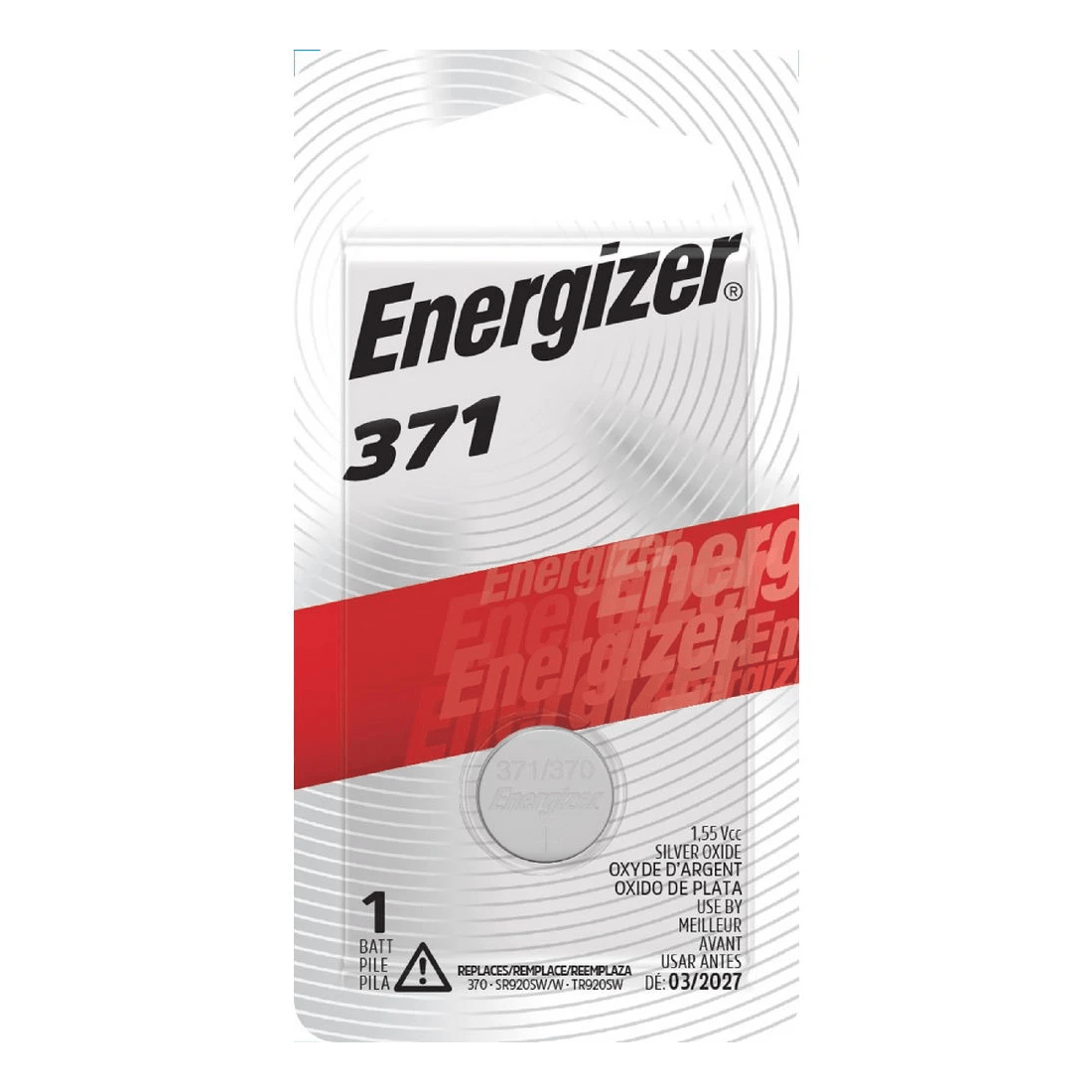 1 Energizer 371 Watch and Calculator Battery, 1 of 1