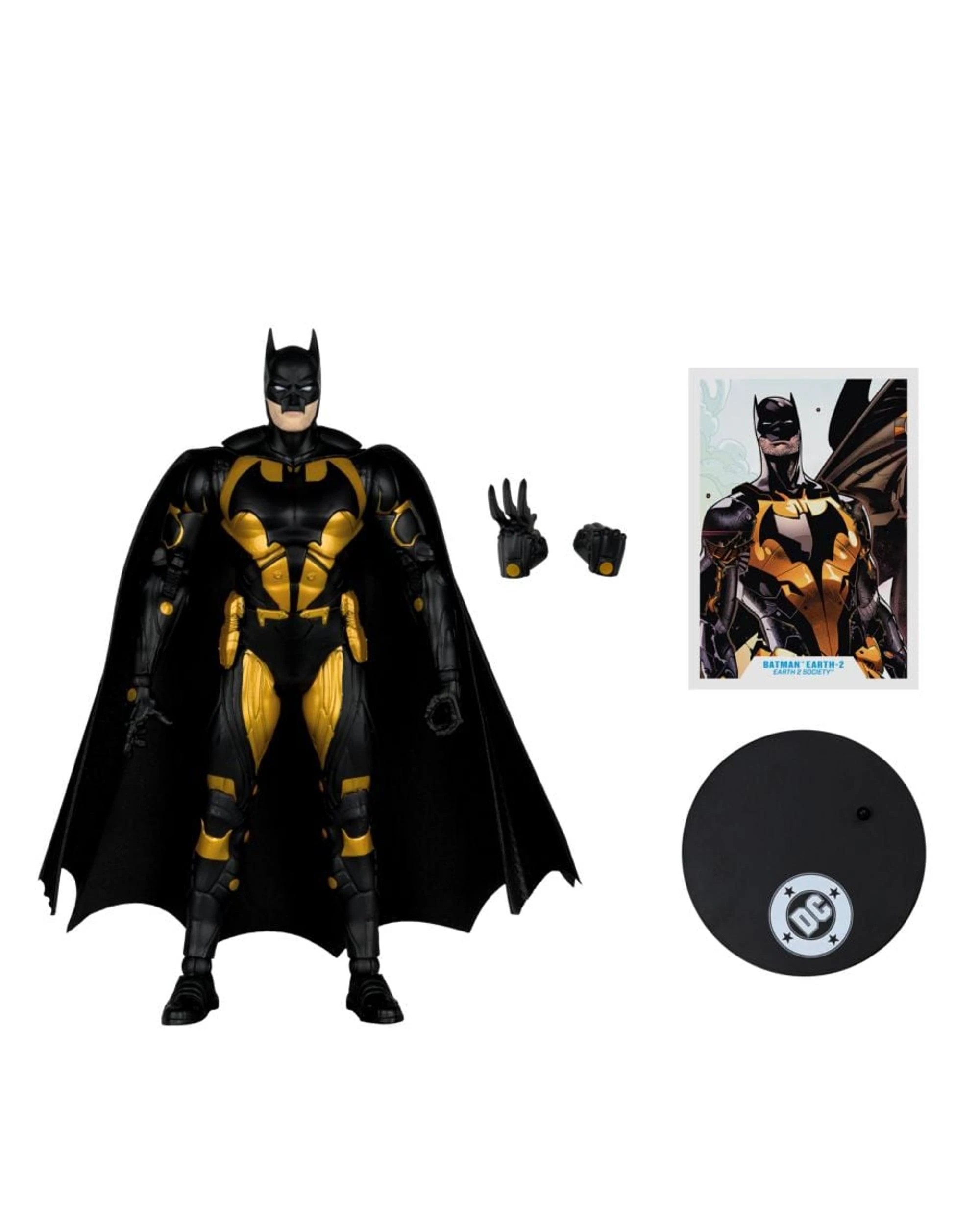 2 DC Multiverse Earth 2 Society Batman Earth-2 7 Inch Figure, 2 of 9