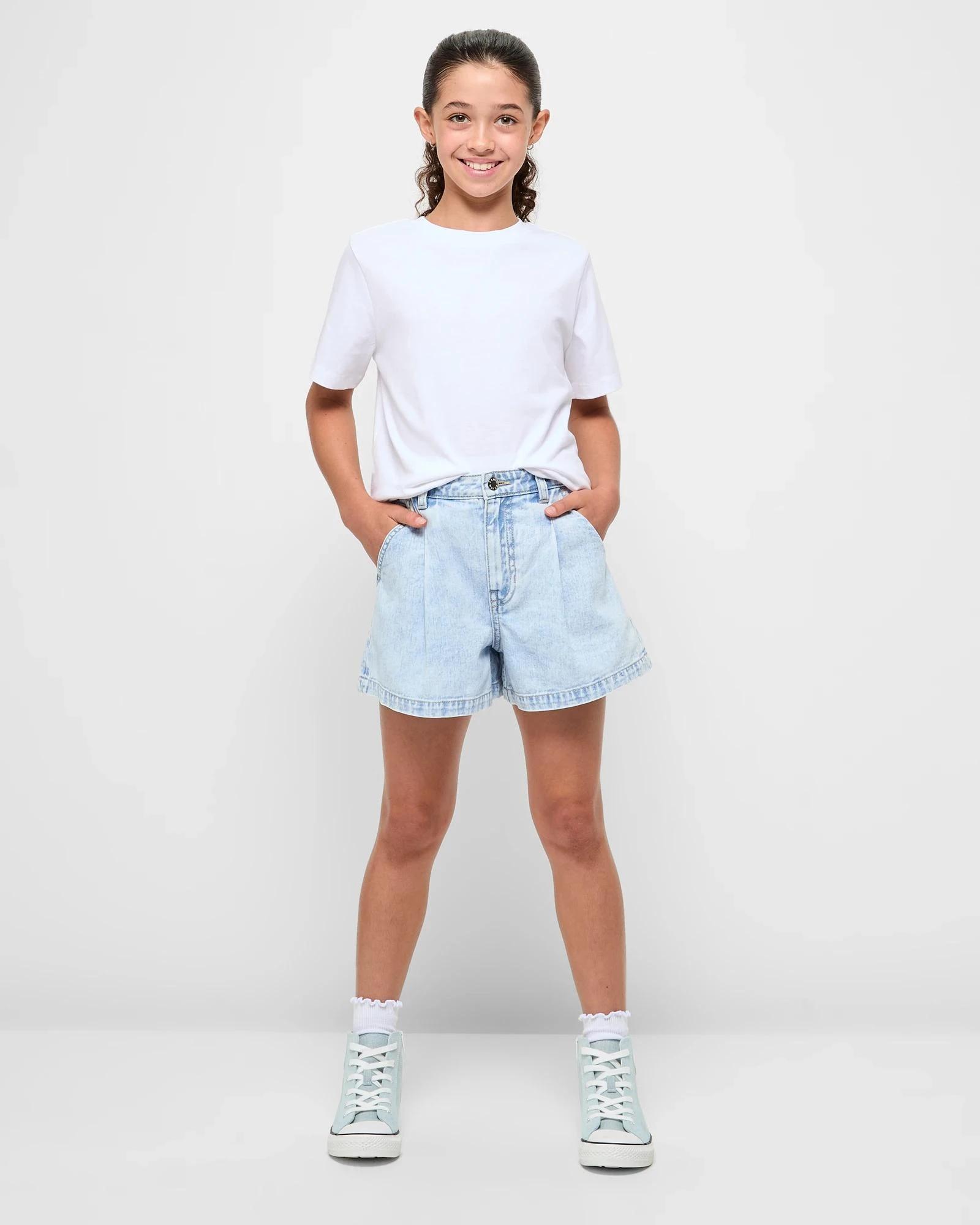 2 Target Australian Cotton Essential T-shirt WHITE, 2 of 10