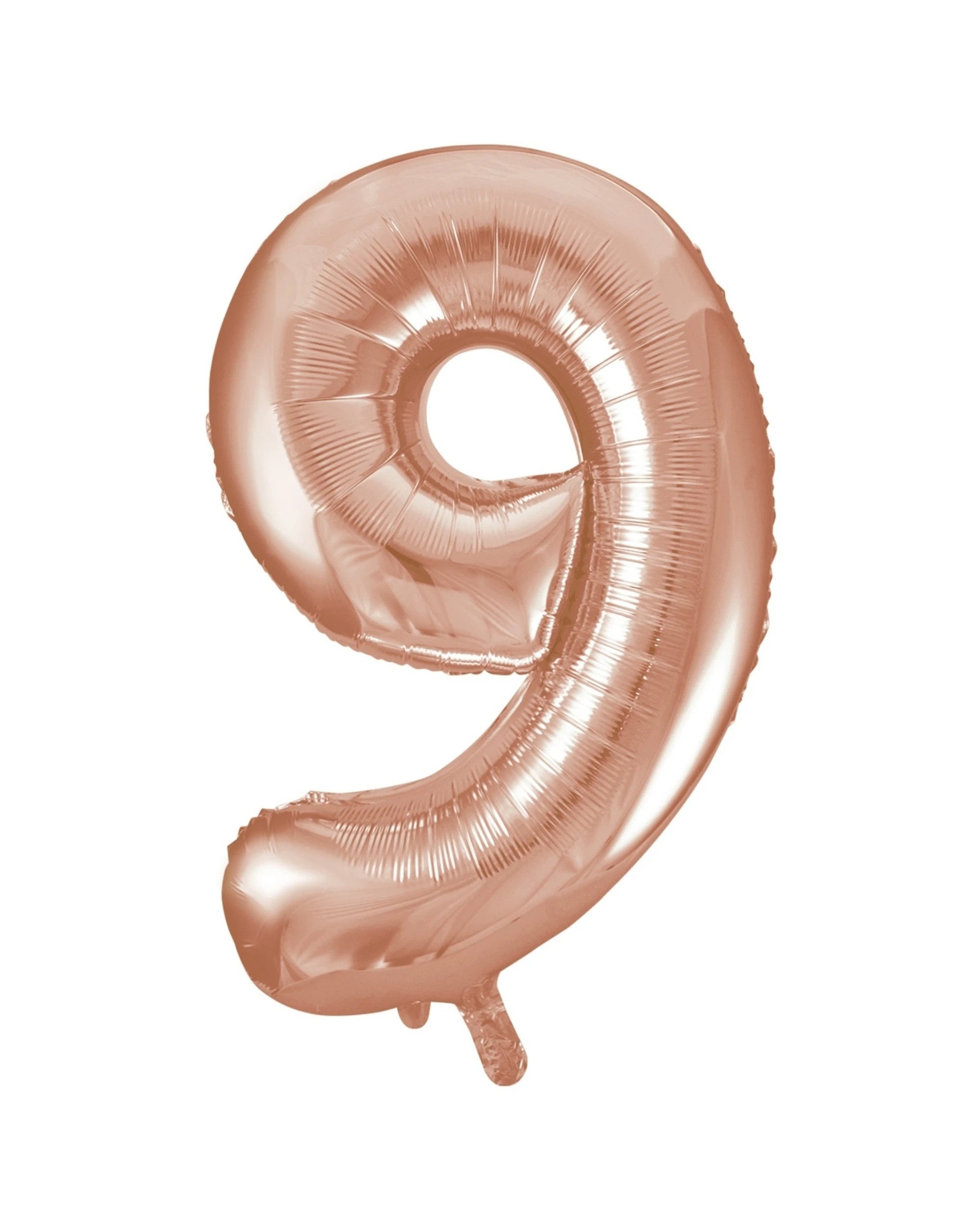 1 Unique Rose Foil 9 Balloon 86cm - Gold, 1 of 1