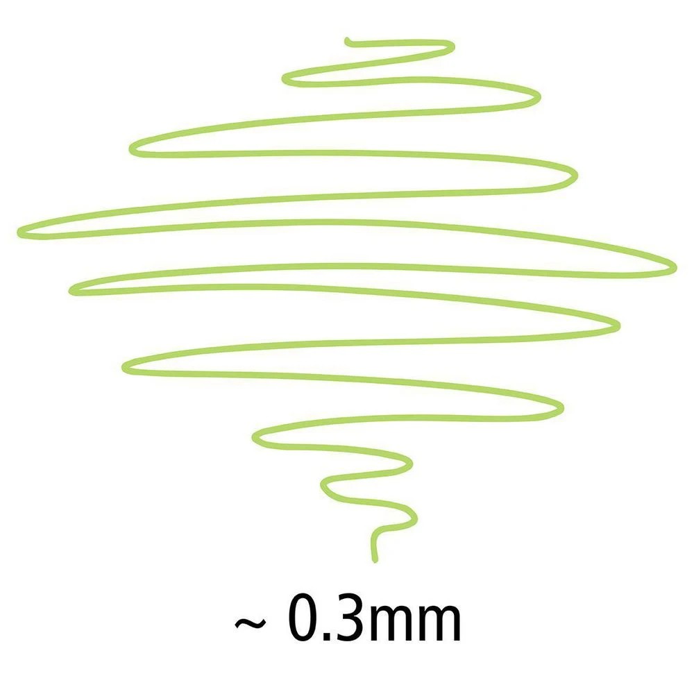 2 Staedtler Triplus 0.3mm Fineliner Lime Green, 2 of 6