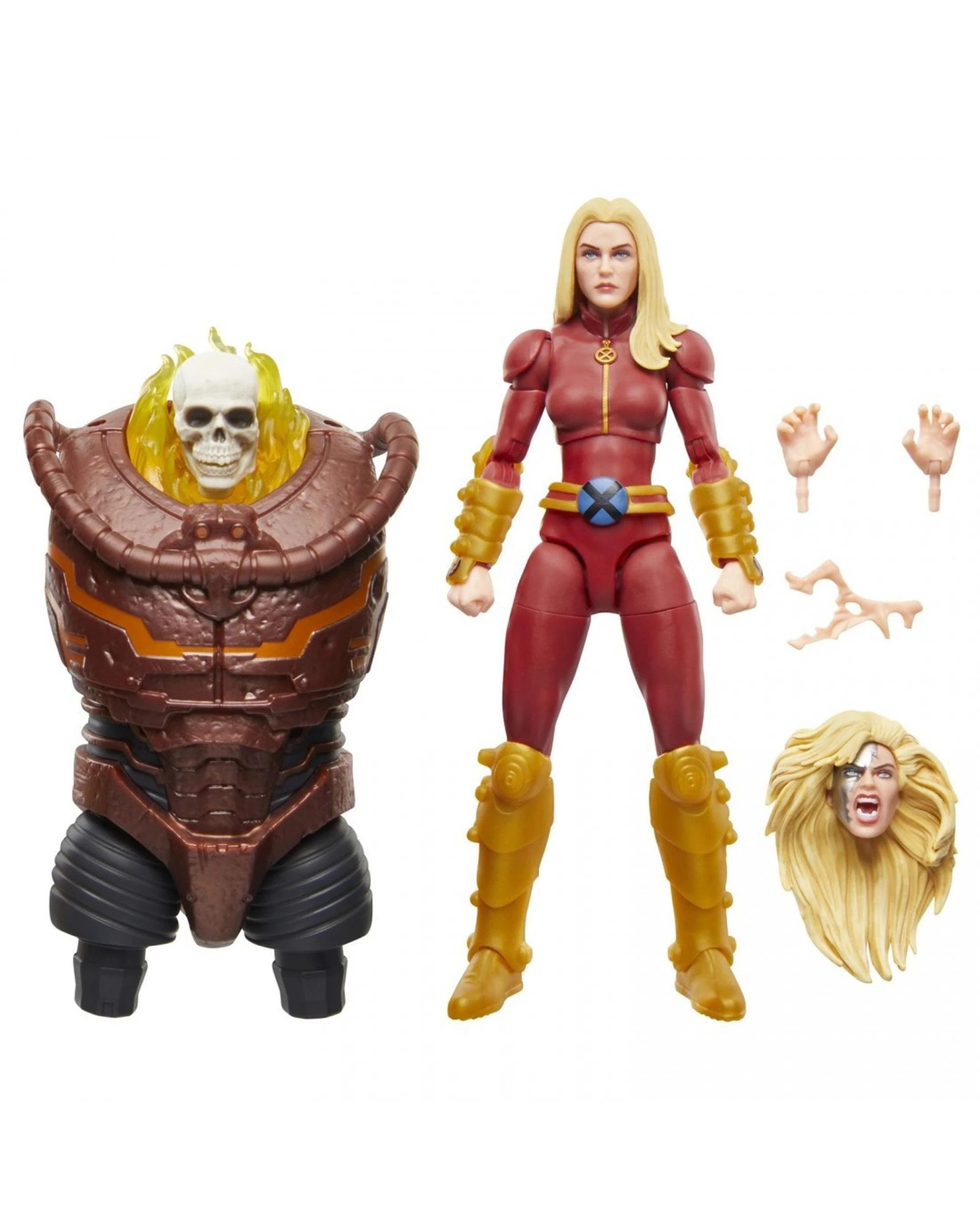 2 Marvel Legends Series X-Men Husk Build-A-Fig Action Figure, 2 of 9