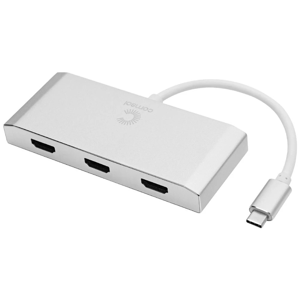1 Comsol USB-C to Triple HDMI 4K Adapter, 1 of 3