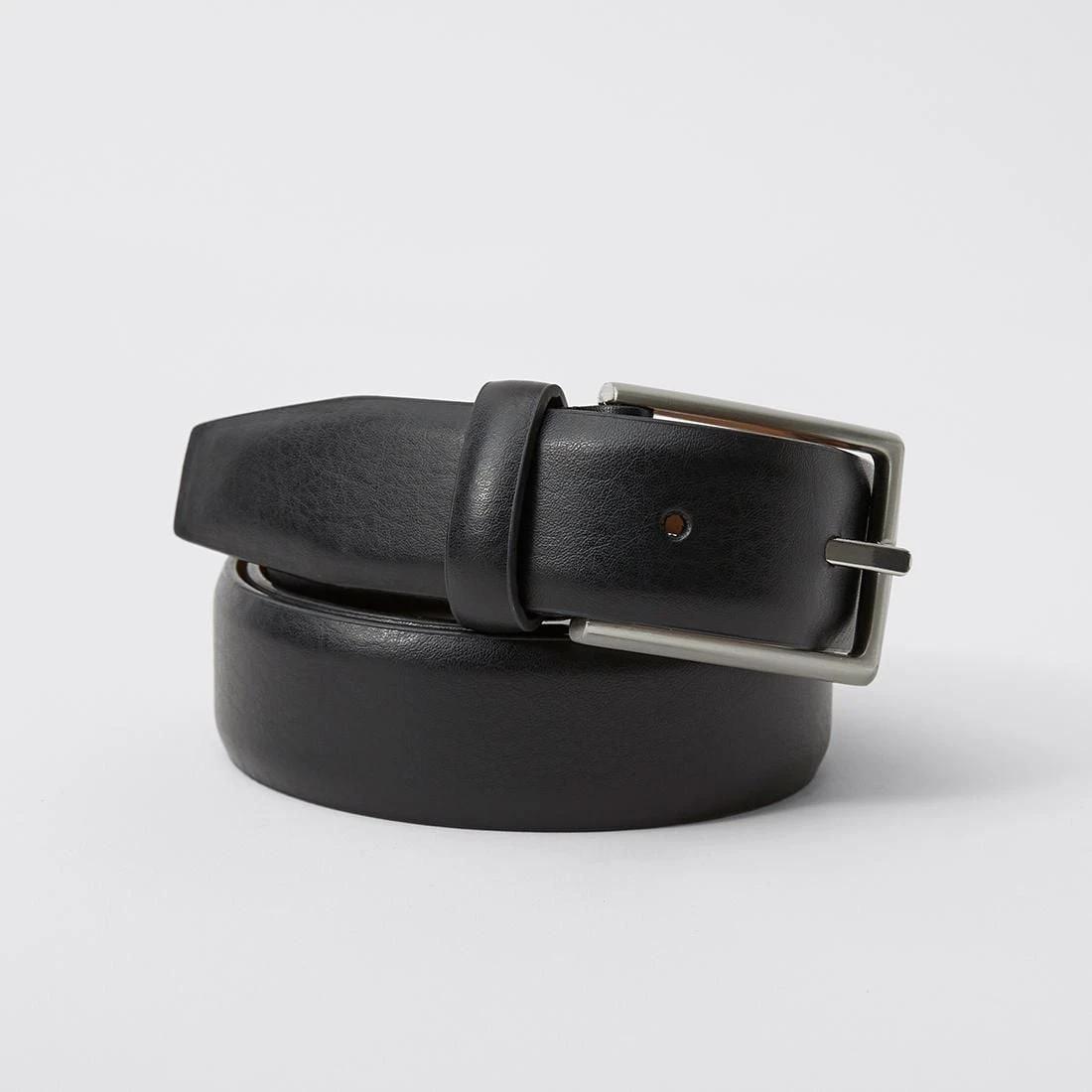 1 Target Dockland Leather Belt BLACK, 1 of 1