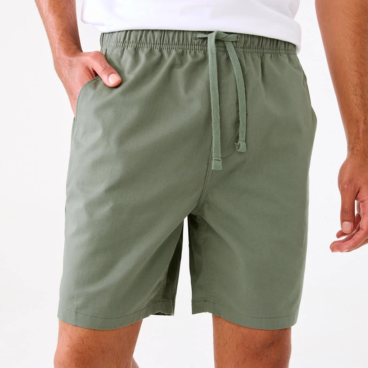 1 Solid Volley Shorts Grn Agave, 1 of 6