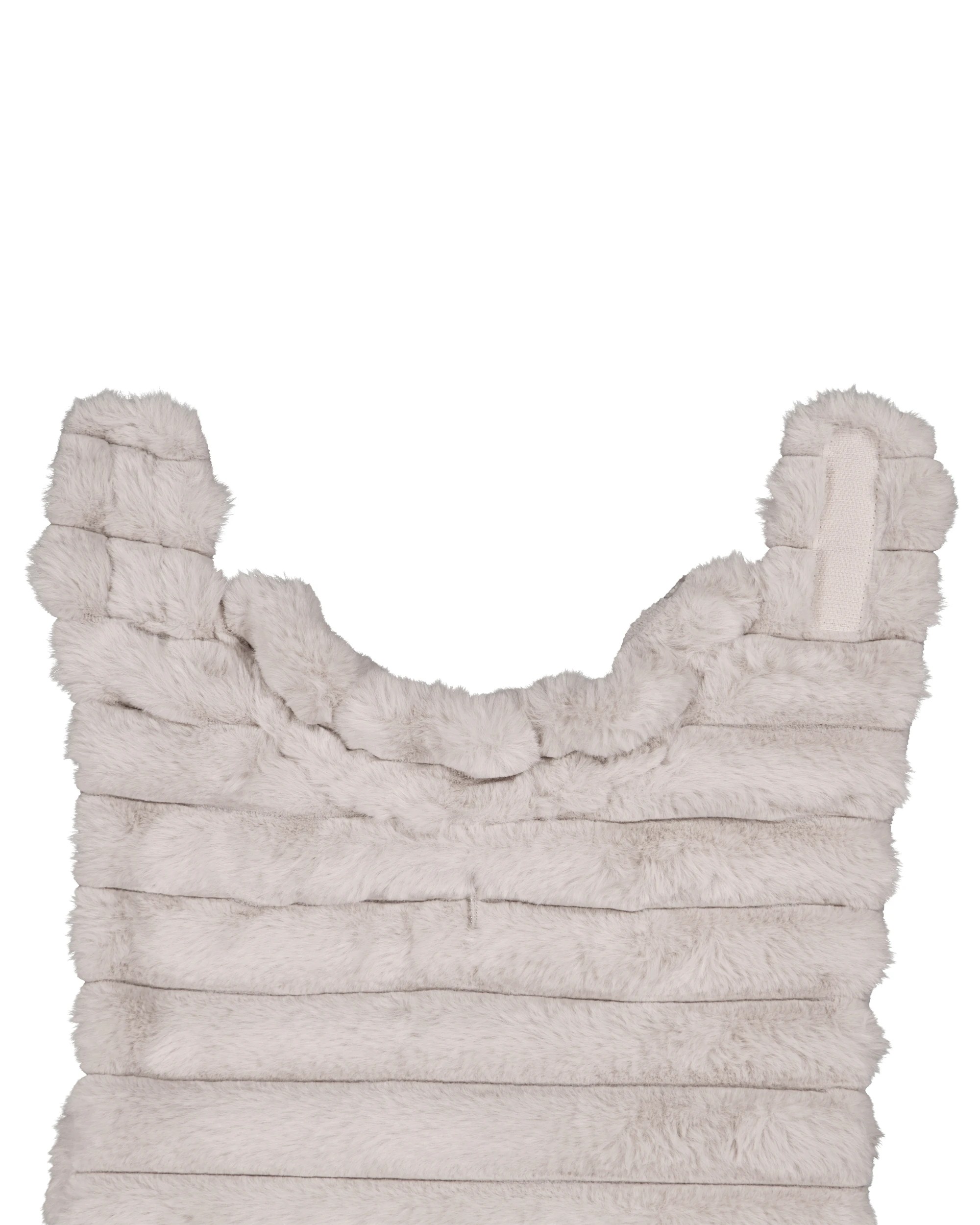 9 Pet Ribbed Vest - Medium, Almond, 9 of 10