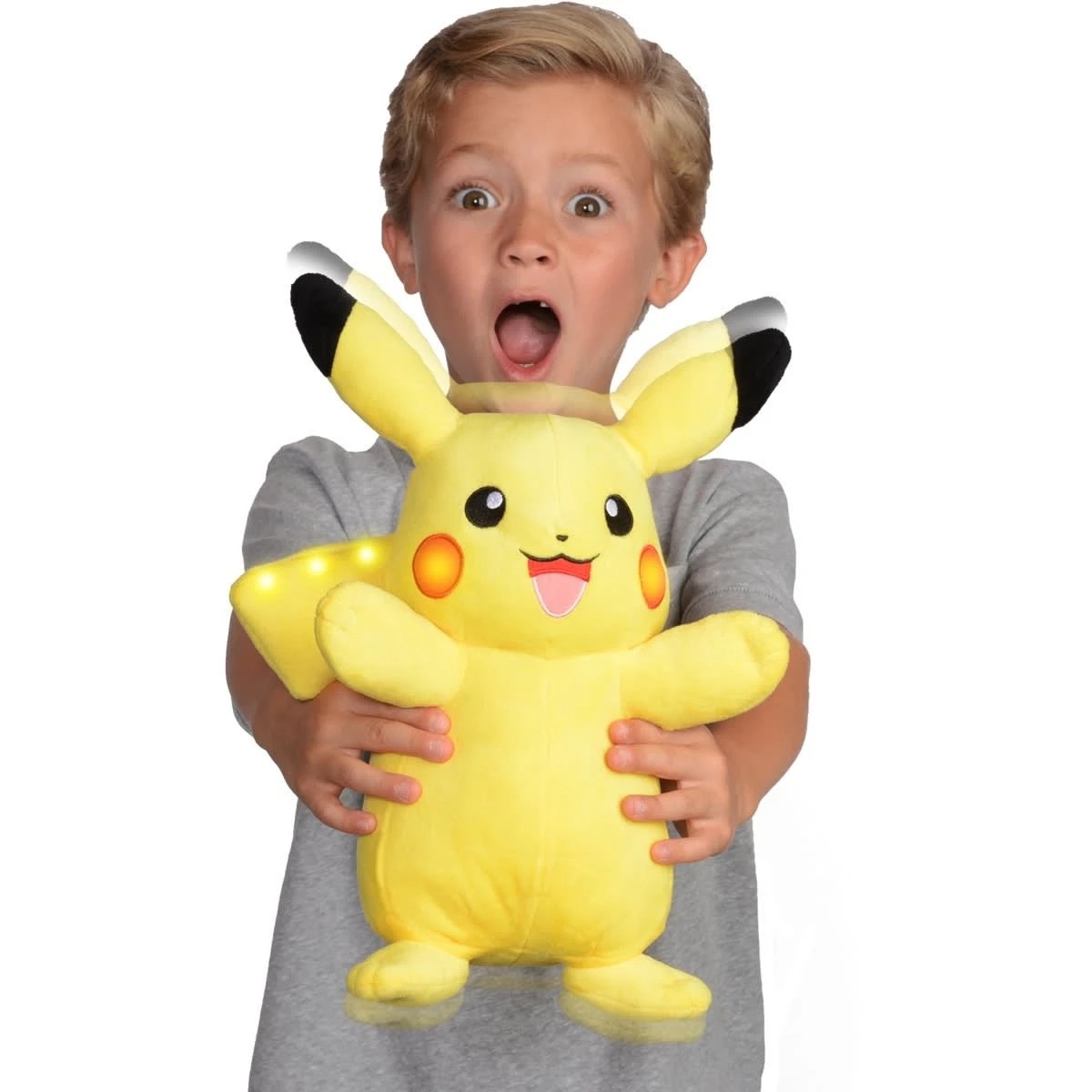 2 Pokemon Power Action Pikachu Plush, 2 of 4