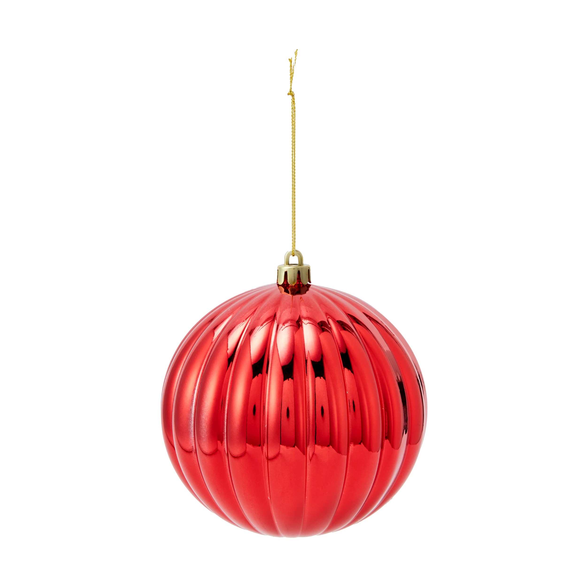 5 8 Pack 12cm Traditional Baubles, 5 of 7