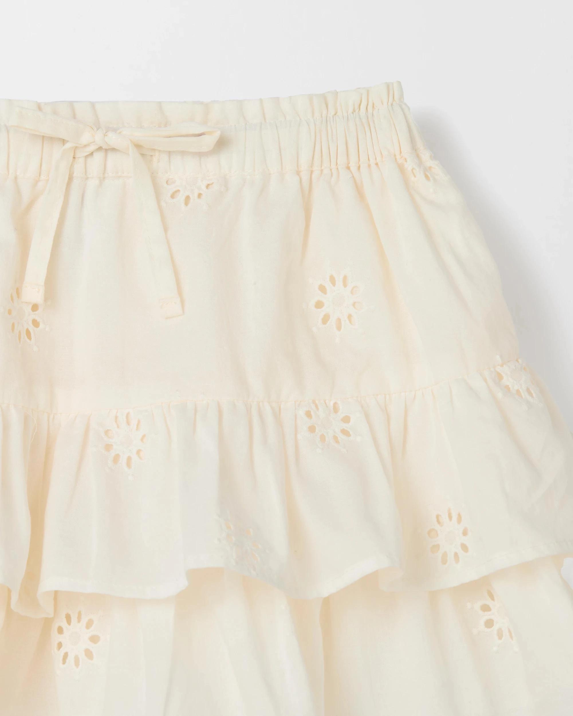2 Target Australian Cotton Fashion Woven Rara Skirt BRODERIE WHITE, 2 of 2