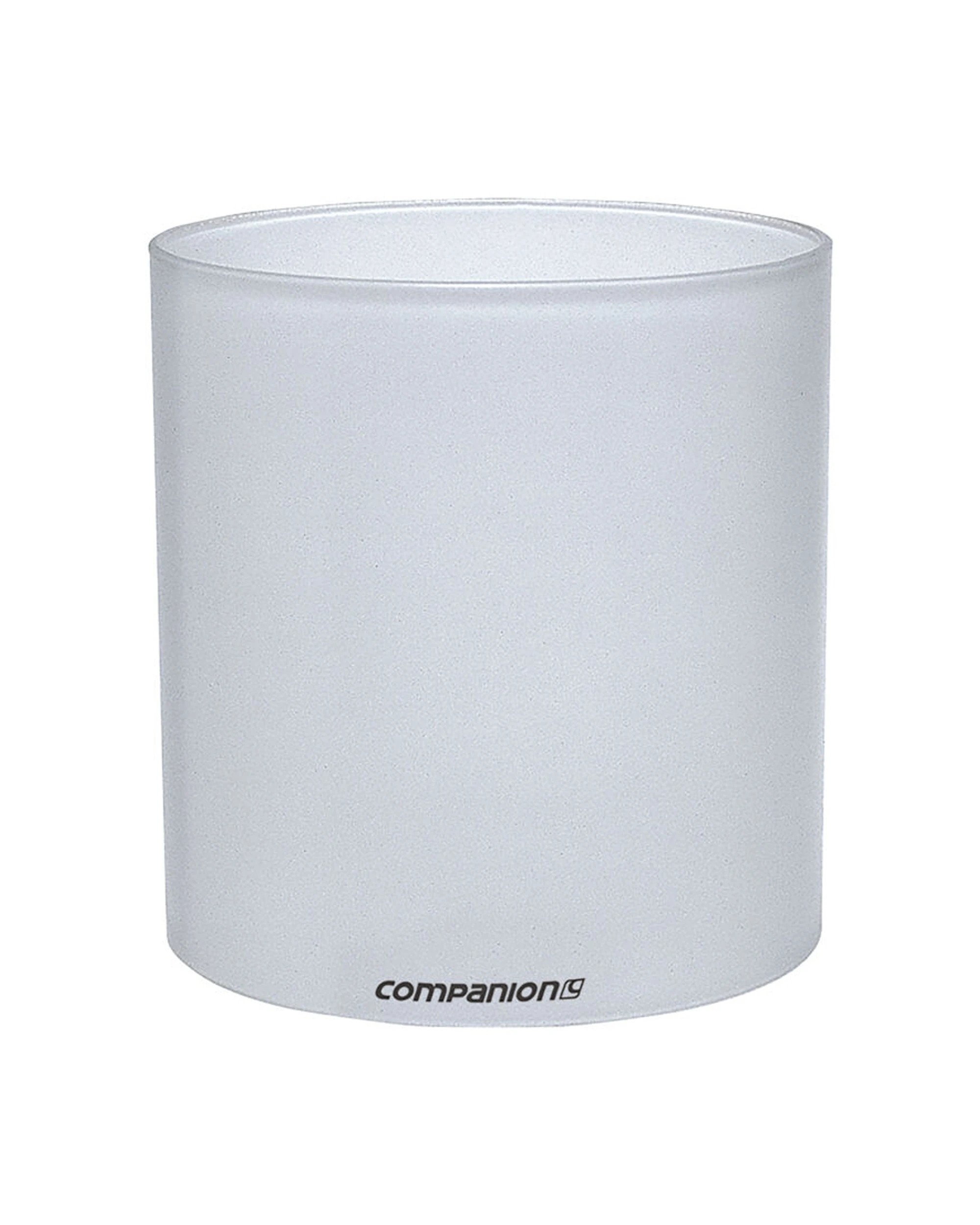 1 Companion Replacement Lantern Glass Large Heat Resistant 1 Piece - Plain, 1 of 1